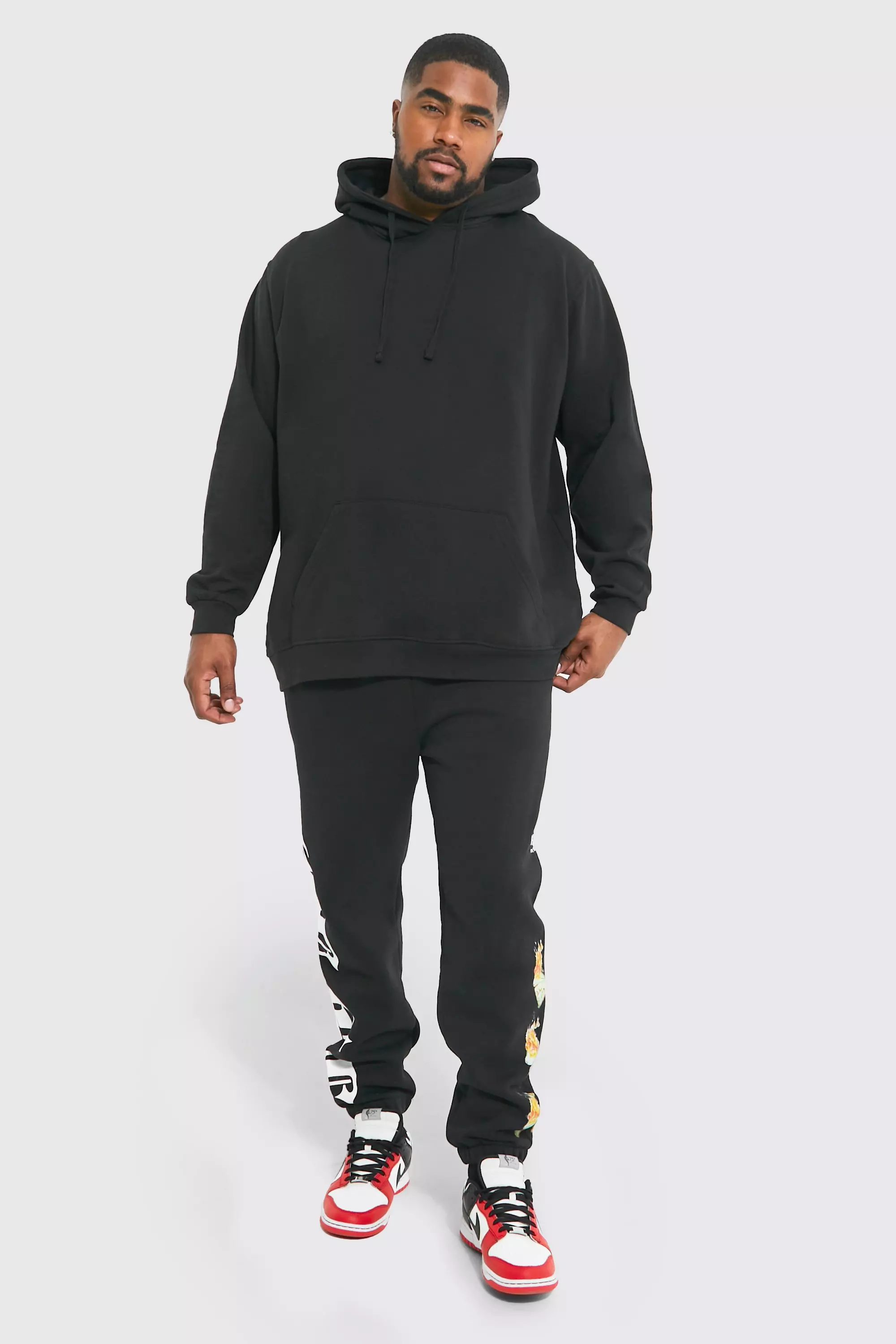 Boohooman butterfly joggers hotsell