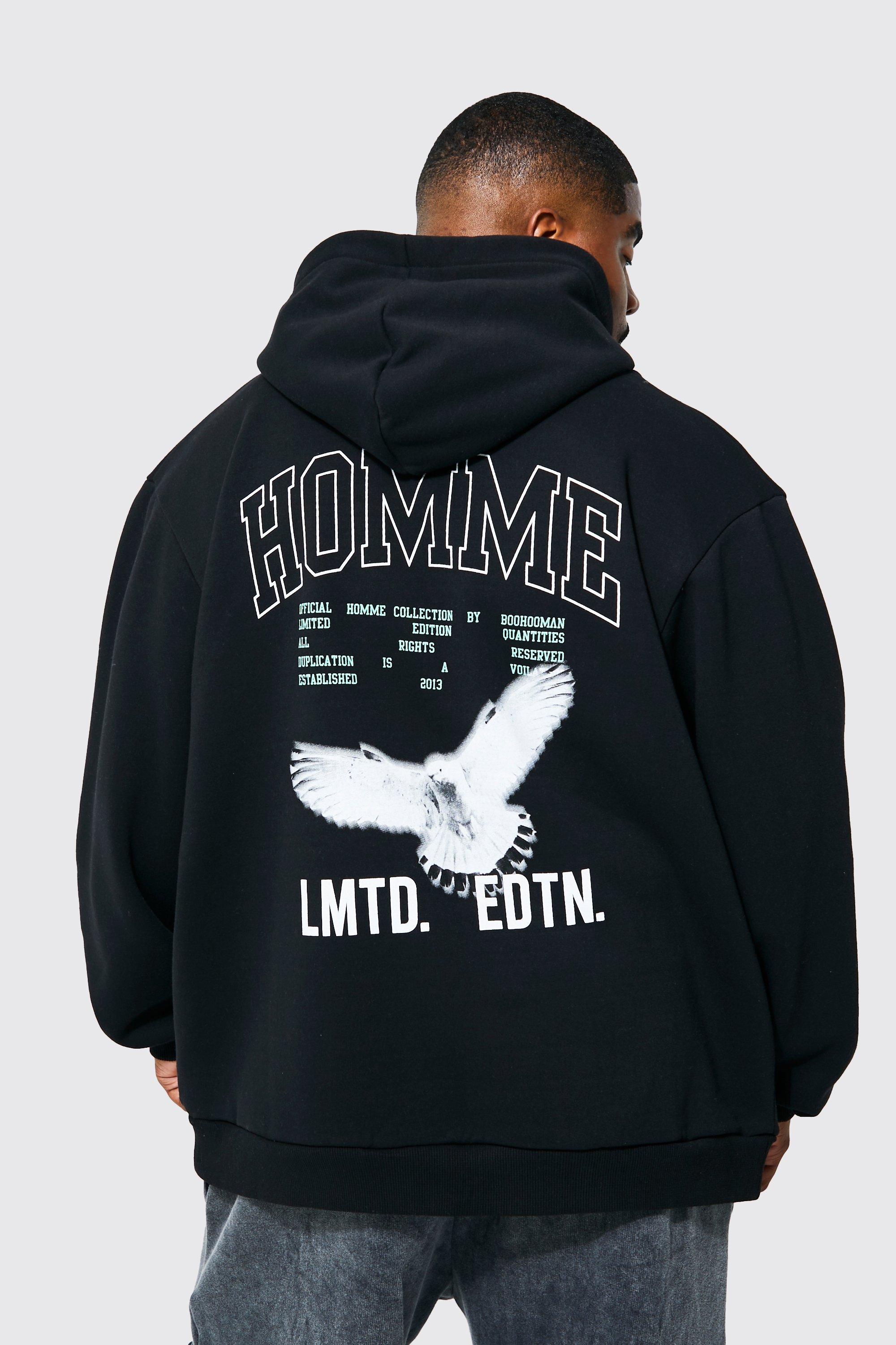 Boohooman best sale black hoodie