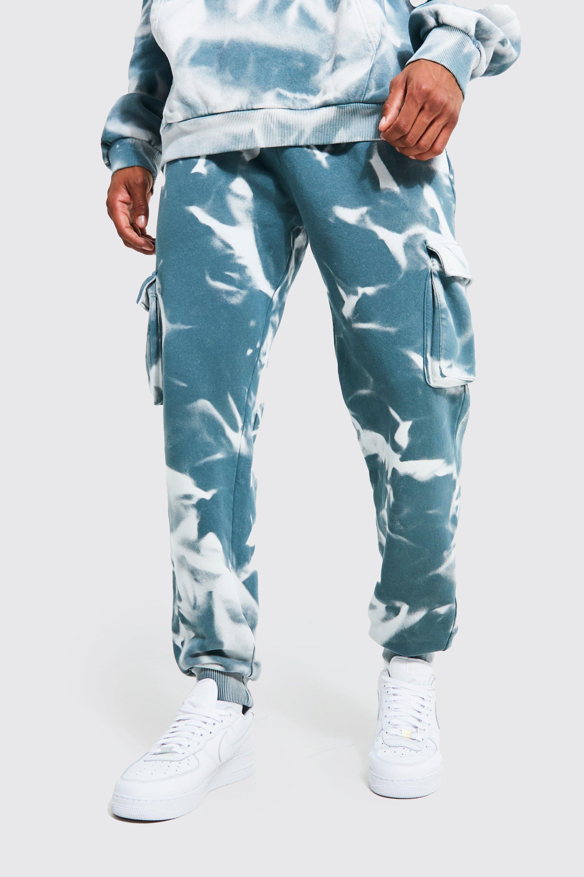 Tie dye cargo joggers sale