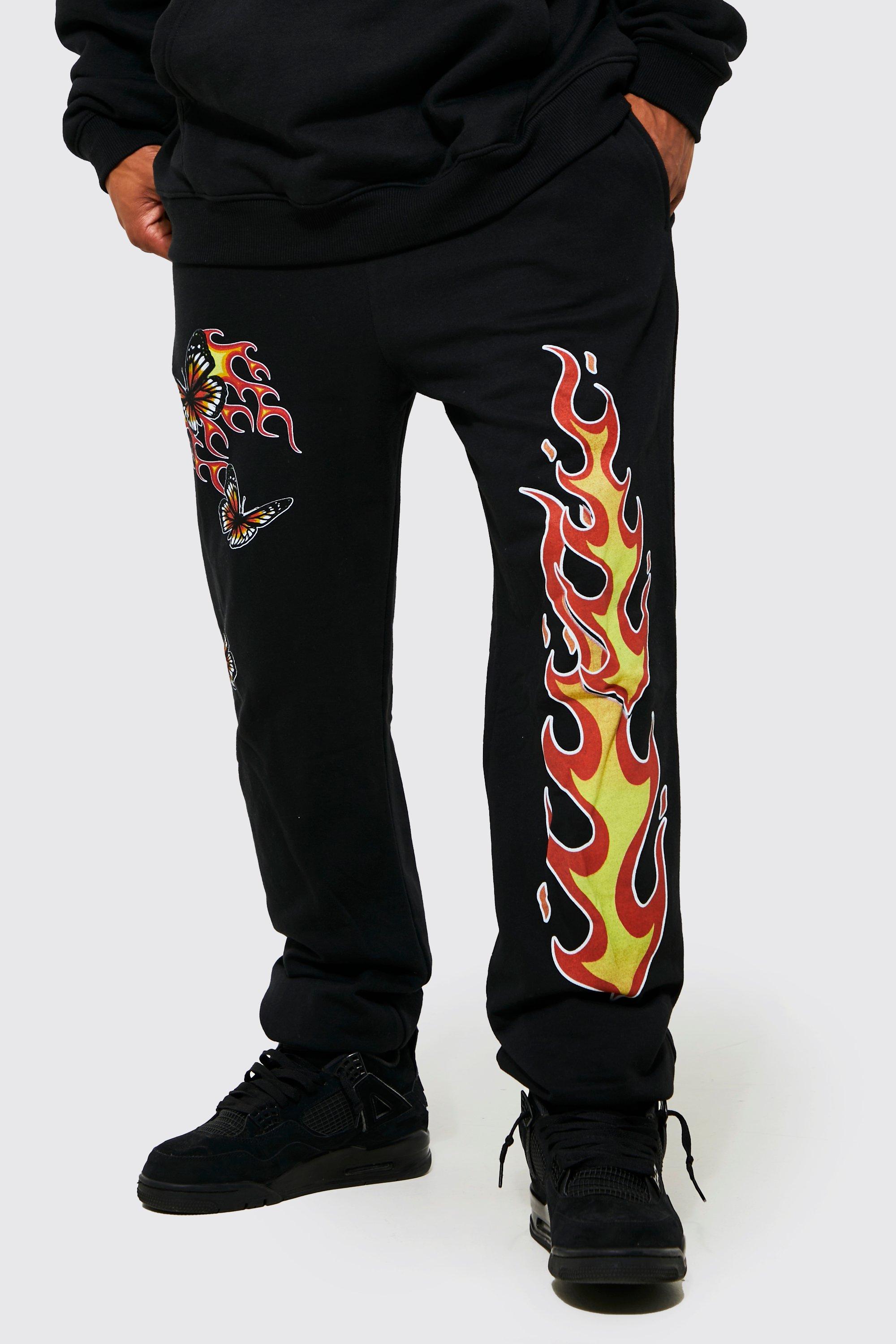 Fire Flame Sweatpants