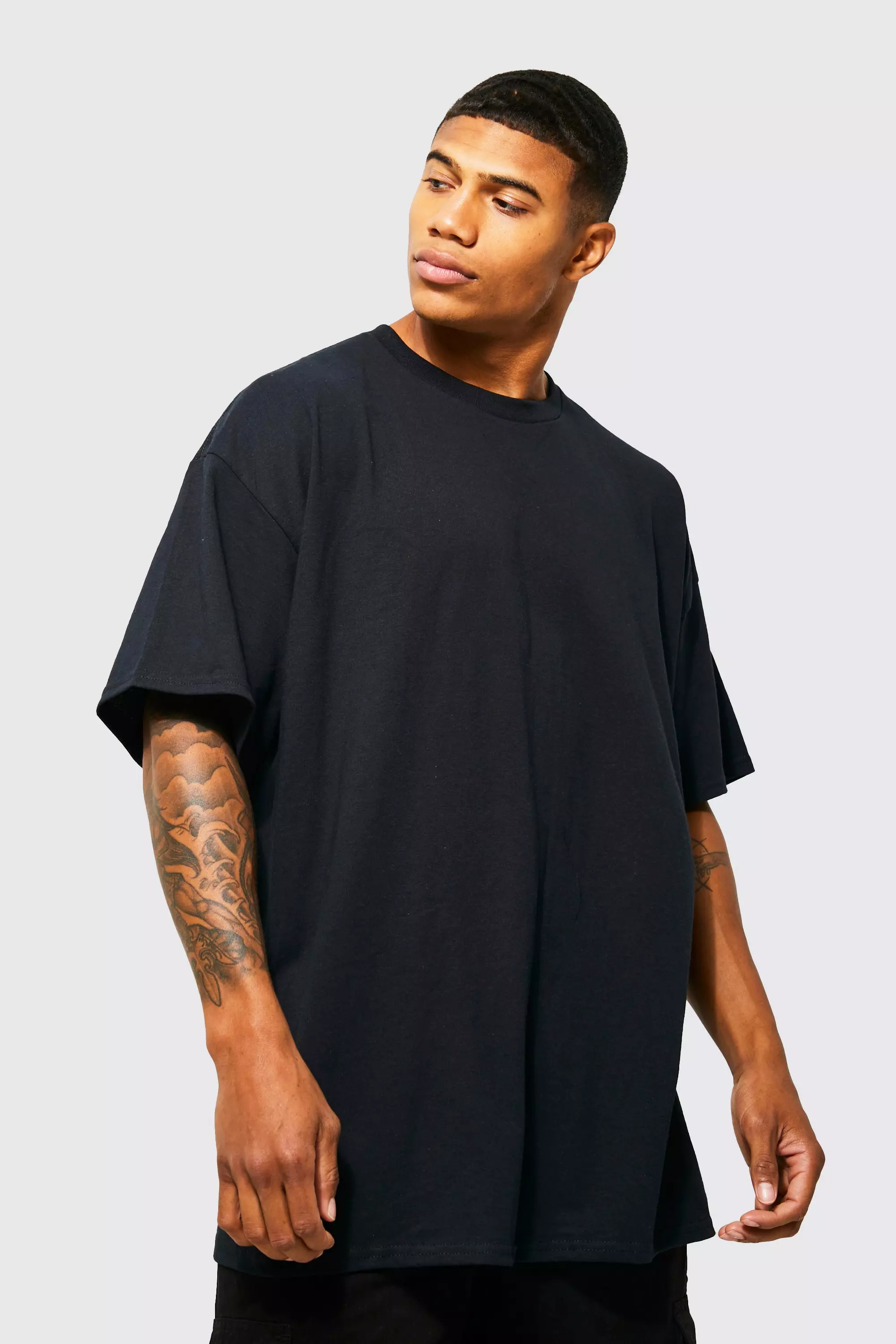 Oversized New York Graffiti Graphic T-shirt | boohooMAN UK