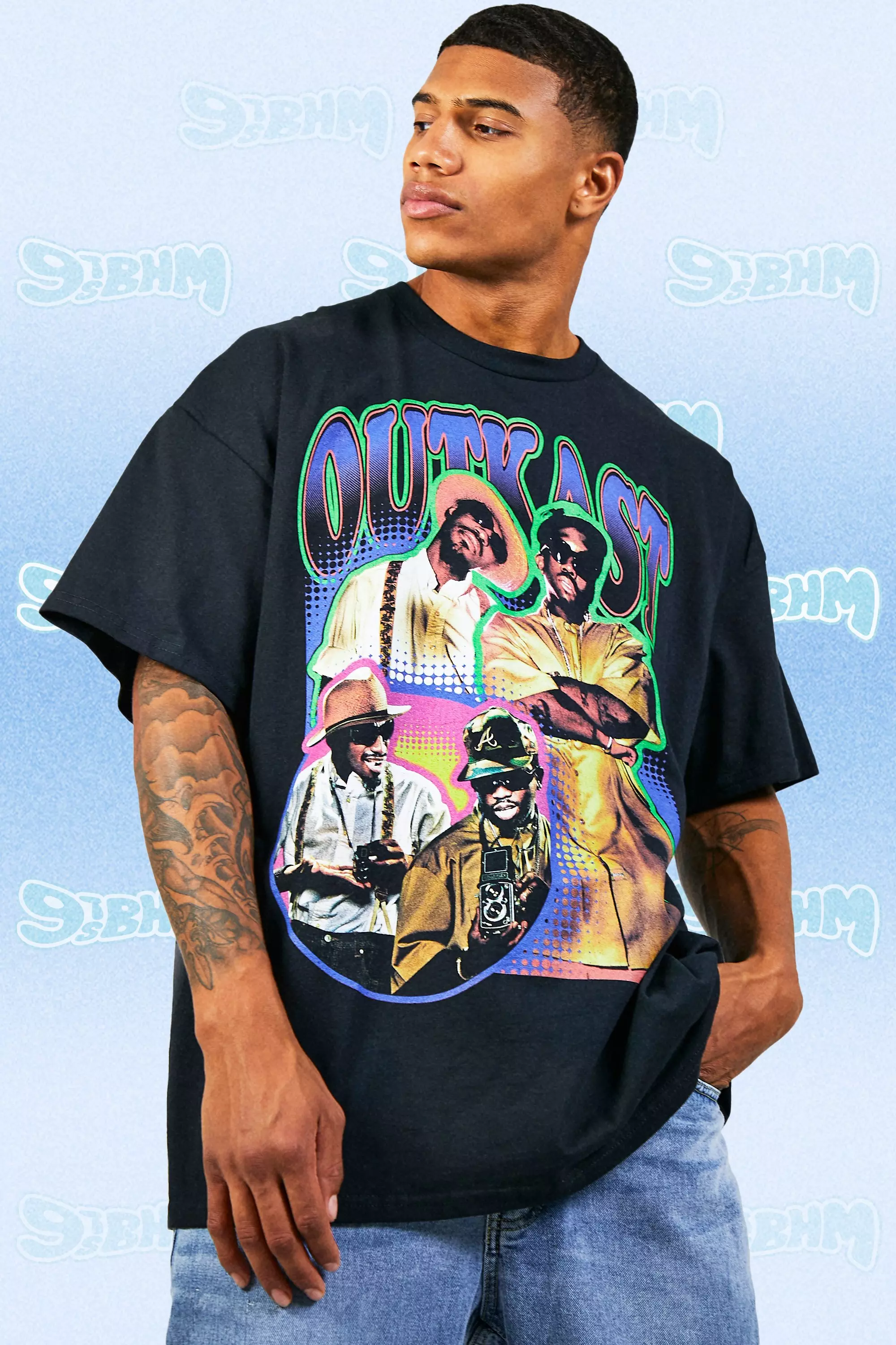 Hip Hop Rap Urban Street Style Men's Boy's Graphic Tees T-Shirt