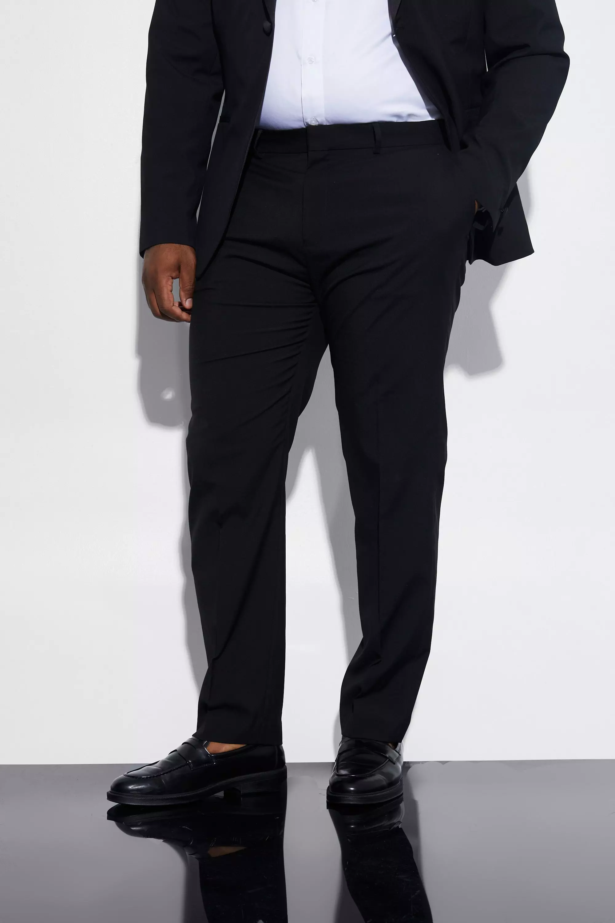 Plus size suit pants best sale