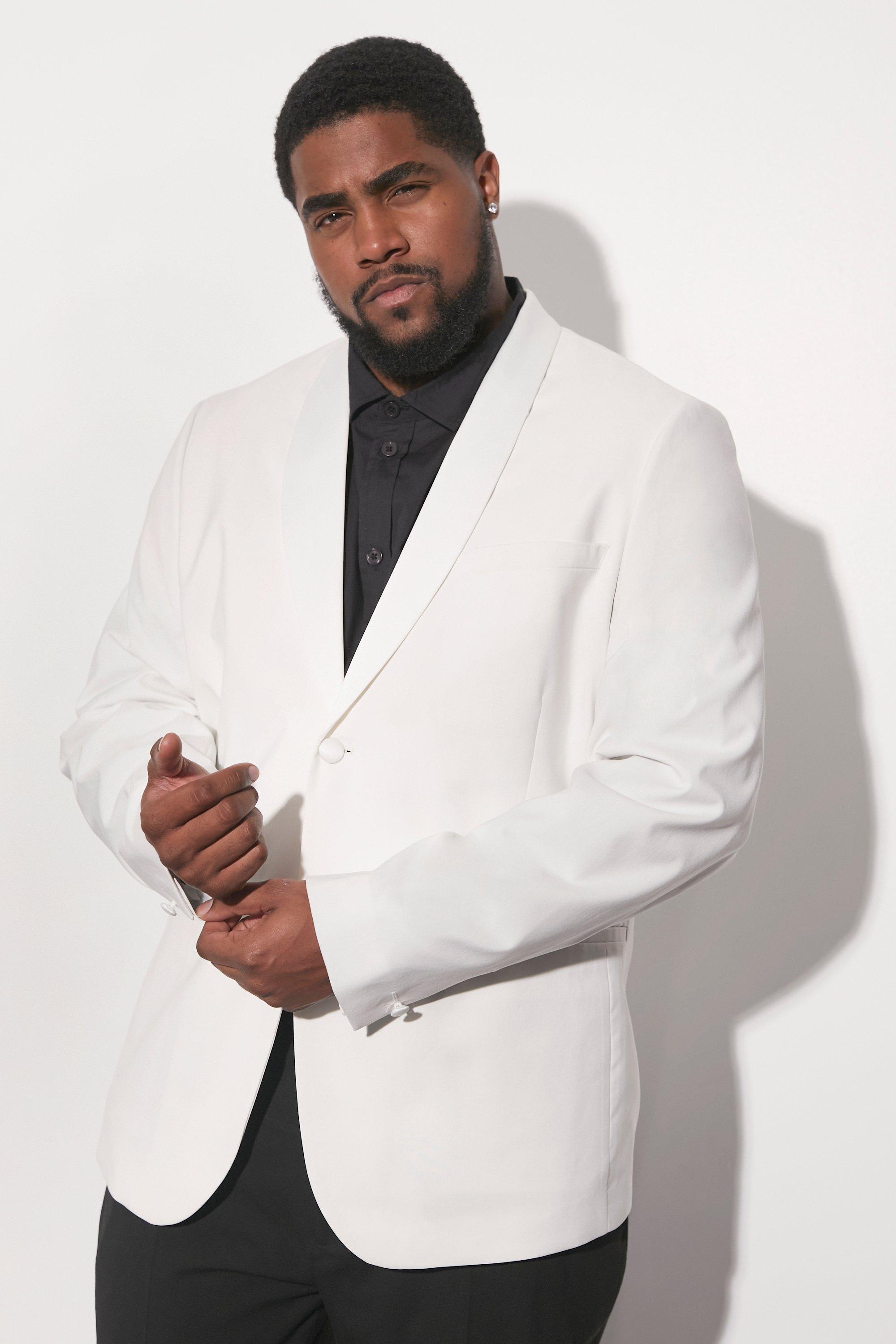 Plus size on sale mens formal wear