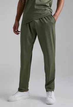 Tall Tapered Fit Pleated Jogger Olive