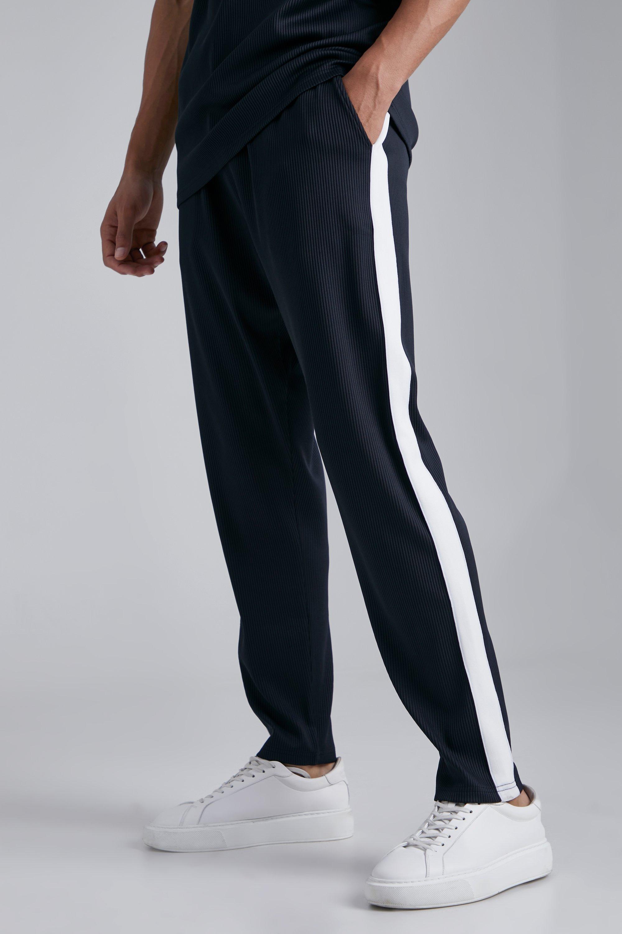 mens long length tracksuit bottoms