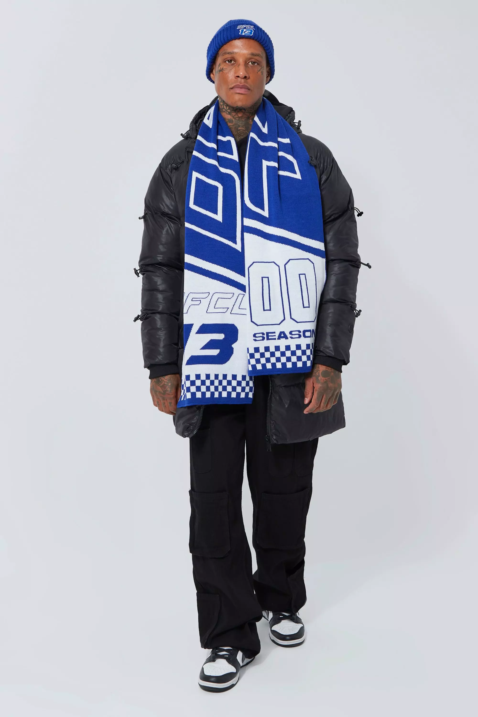 Blue Ofcl Football Scarf alternative image