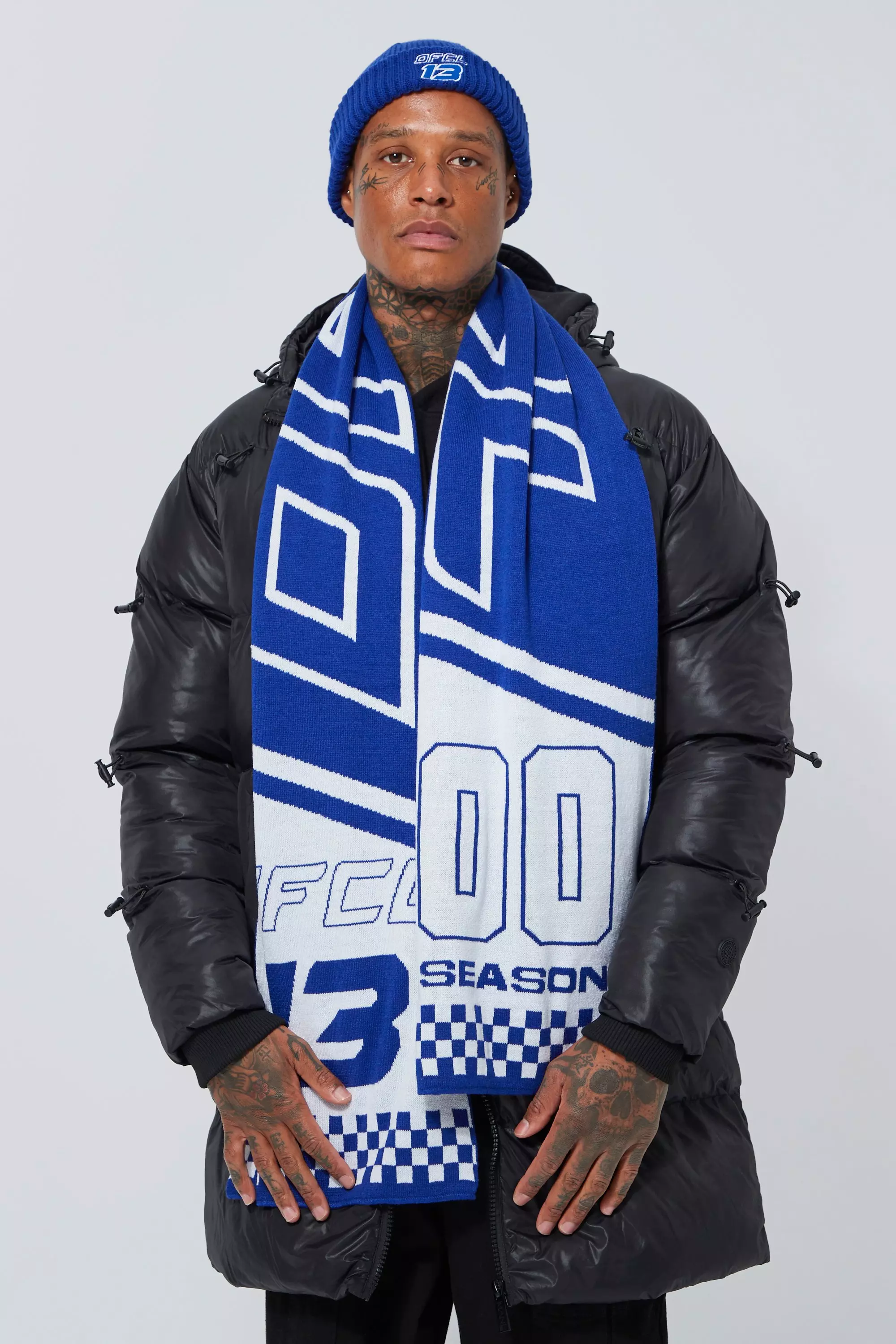 Écharpe de foot - Ofcl, Blue autre image