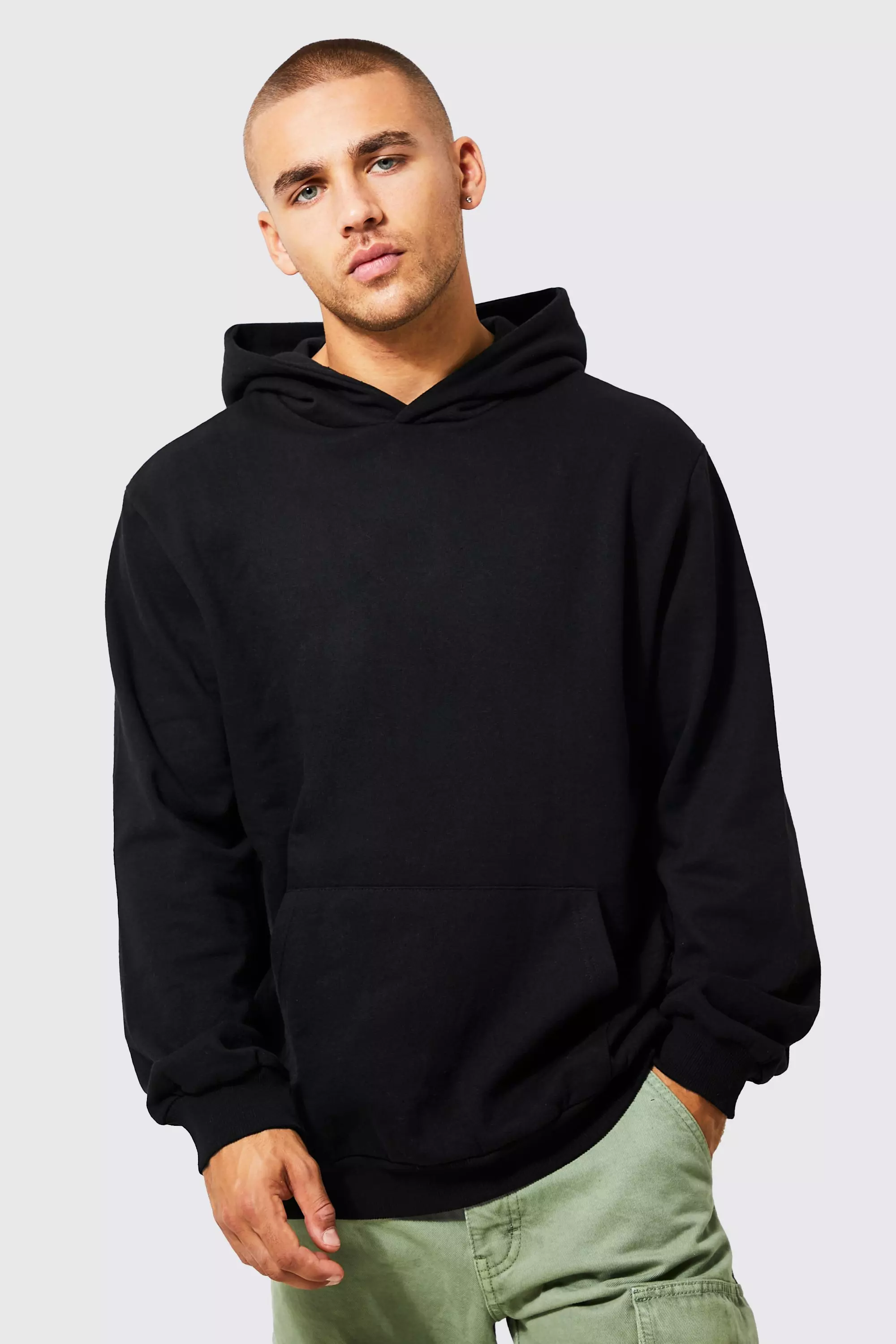 Hoodie basic black best sale