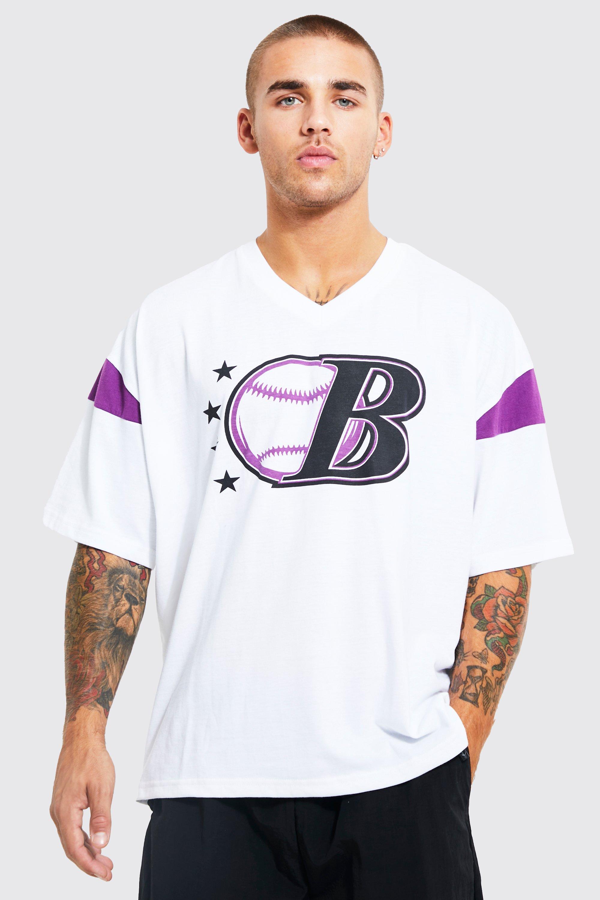 New Era NBA Los Angeles Lakers Oversized Applique Tee