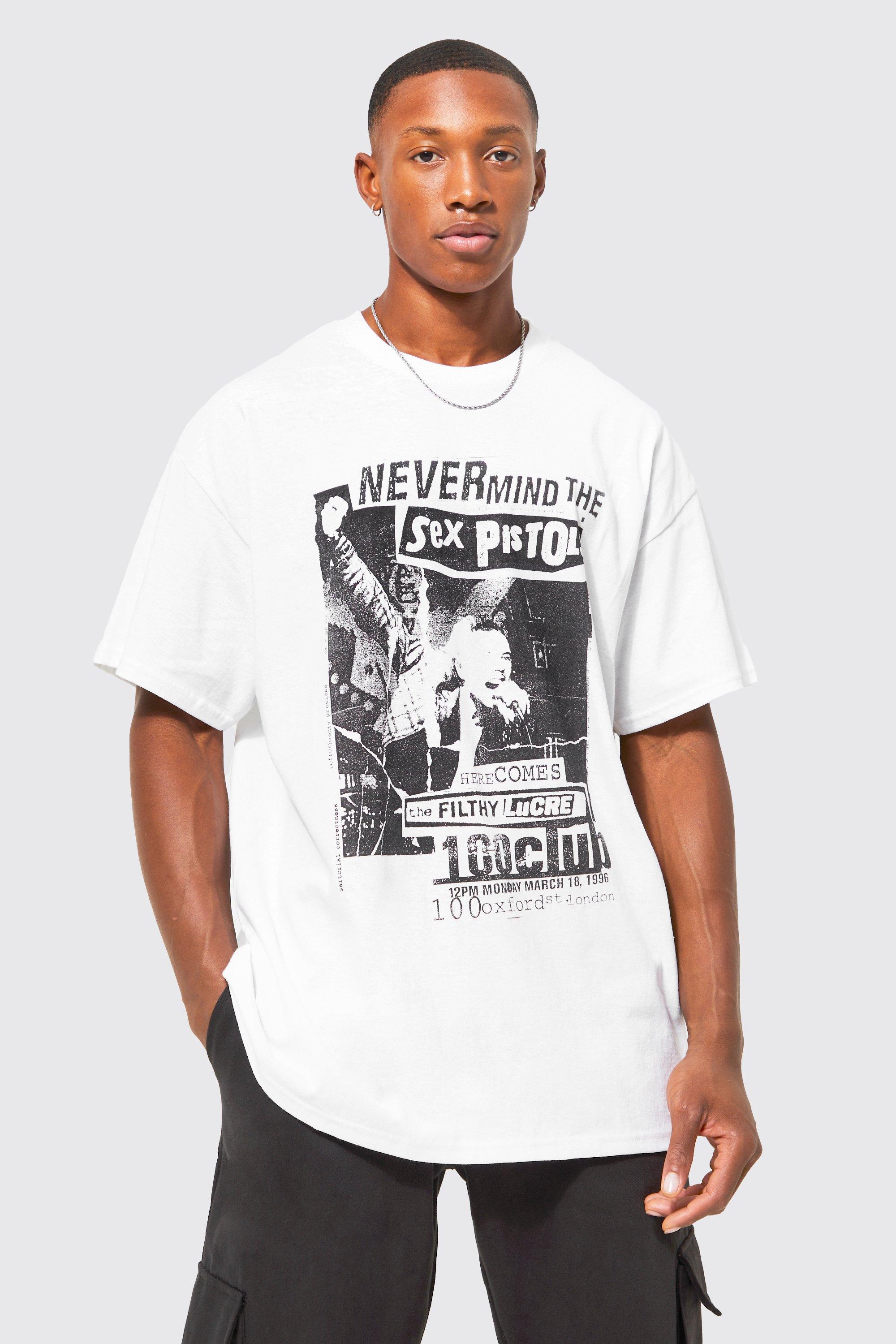 Sex Pistols Oversized Graphic T-shirt