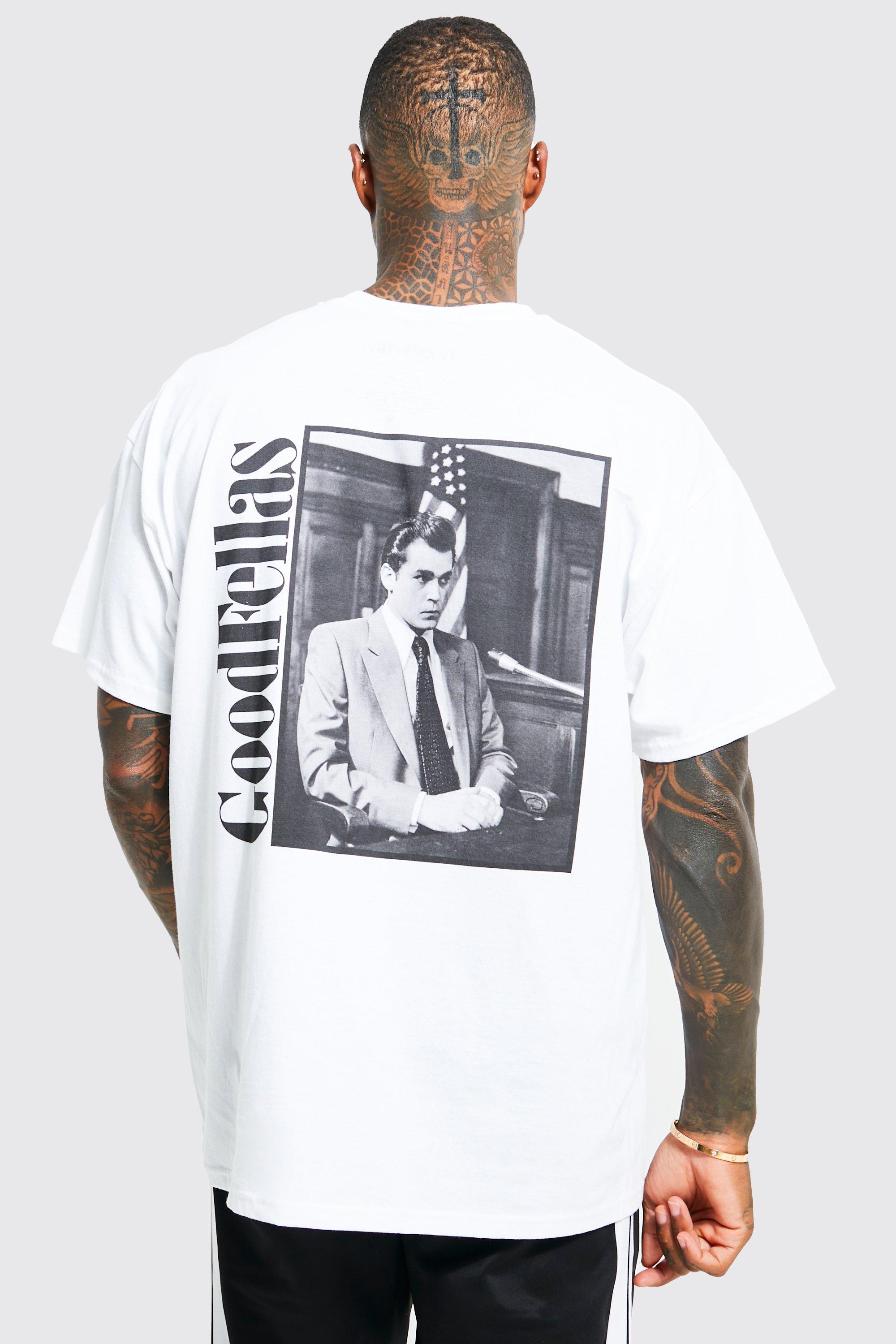 Oversized Goodfellas License T-shirt | boohooMAN USA