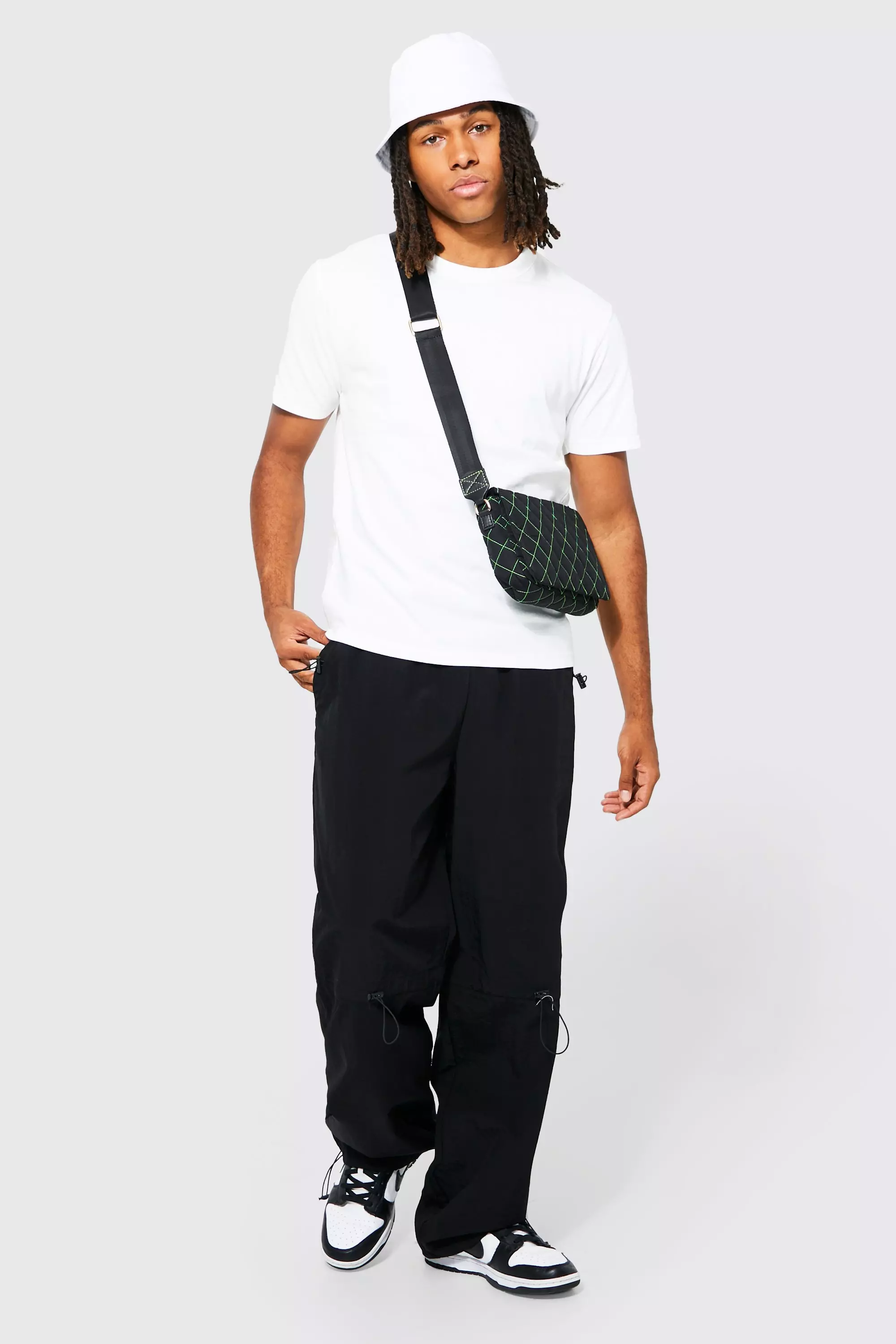 バッグ DONK Quilted blob man bag 100％の保証 DONK Quilted blob man bag バッグ - バッグ
