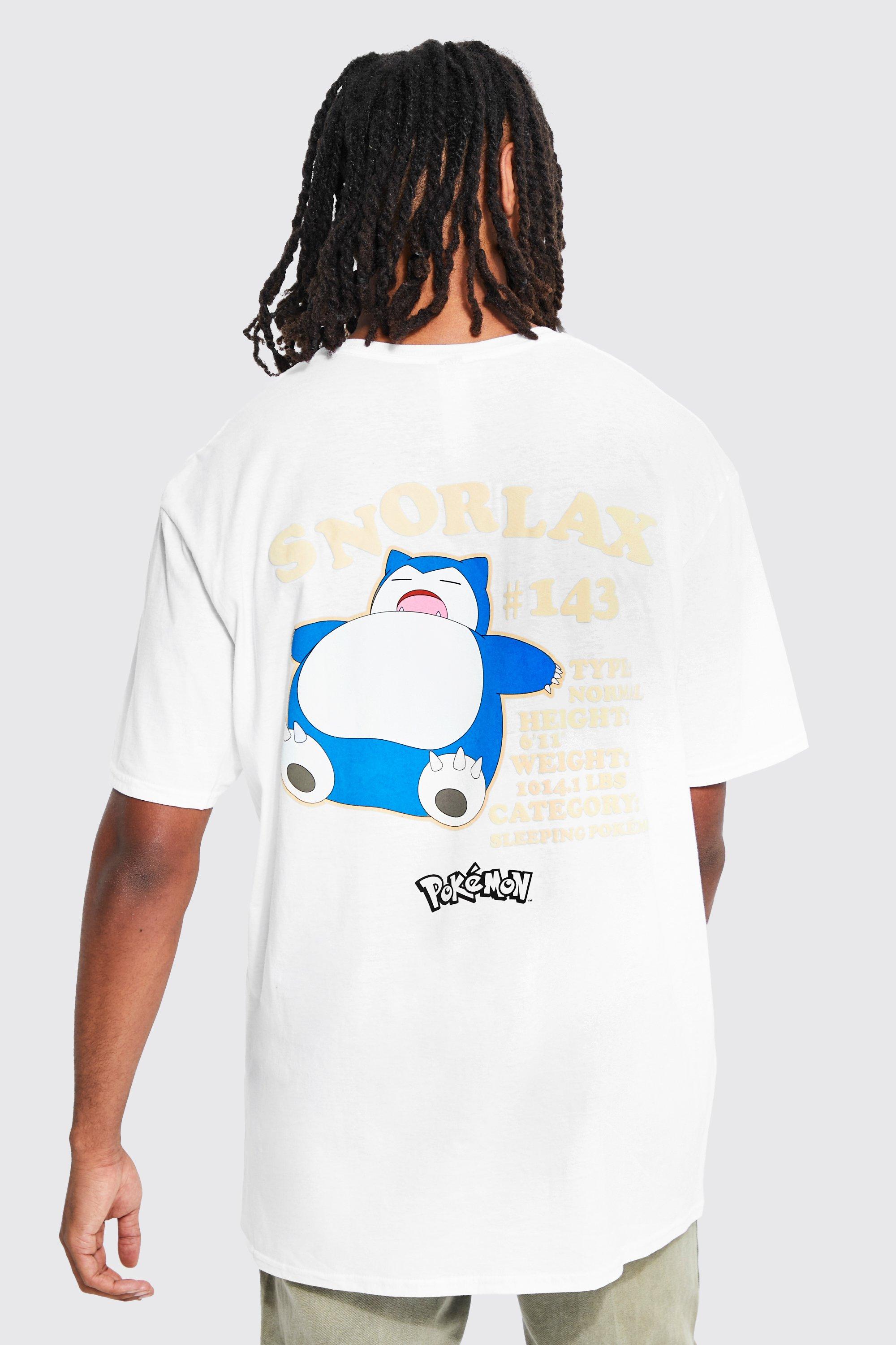Pokémon - T-Shirt Ronflex Front & Back - Taille XL - T-shirt - LDLC