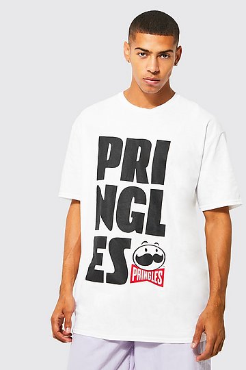 Pringles License T-shirt | boohooMAN USA