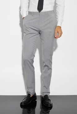 Tall Slim Suit Trousers grey