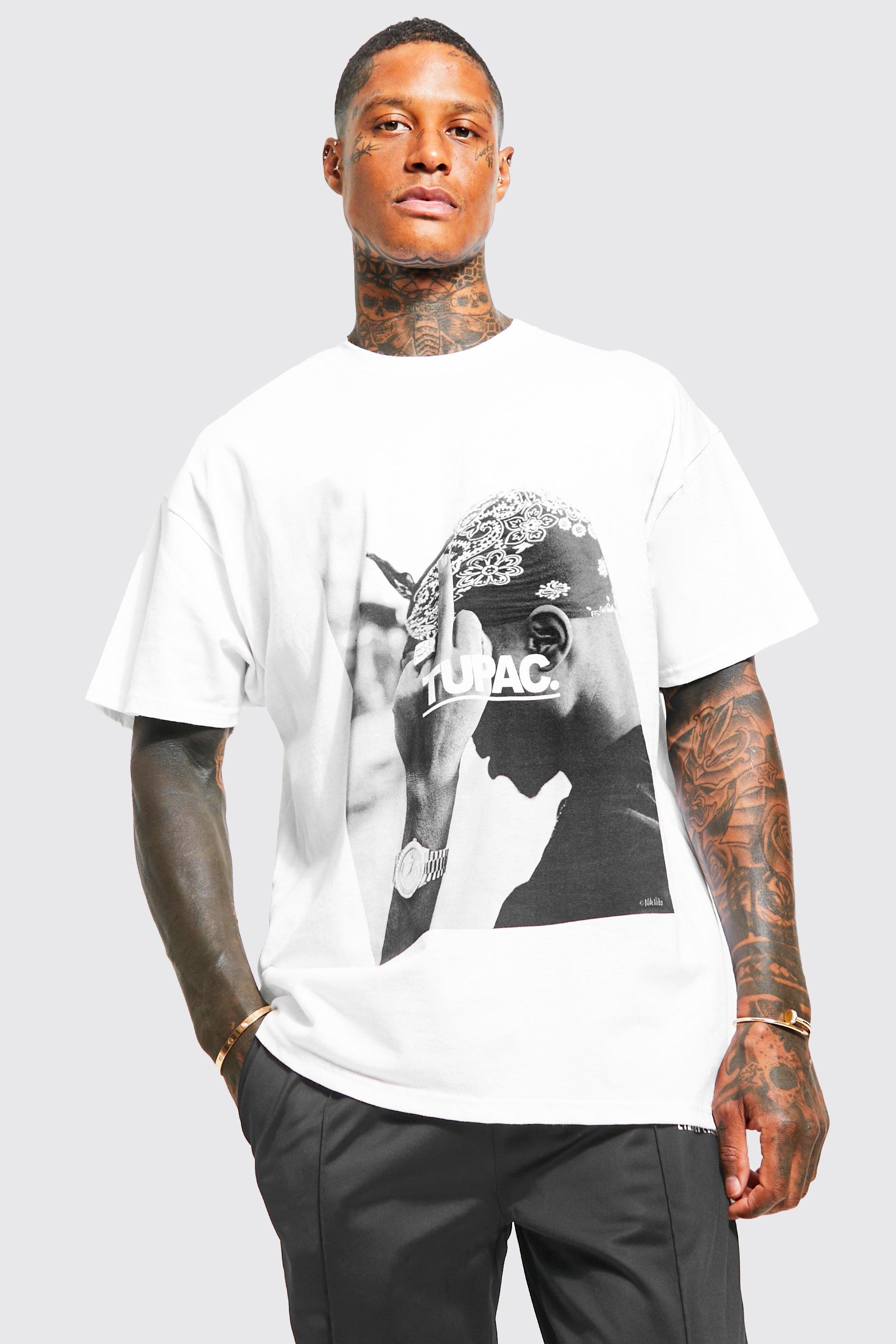 Tupac t outlet shirt snipes