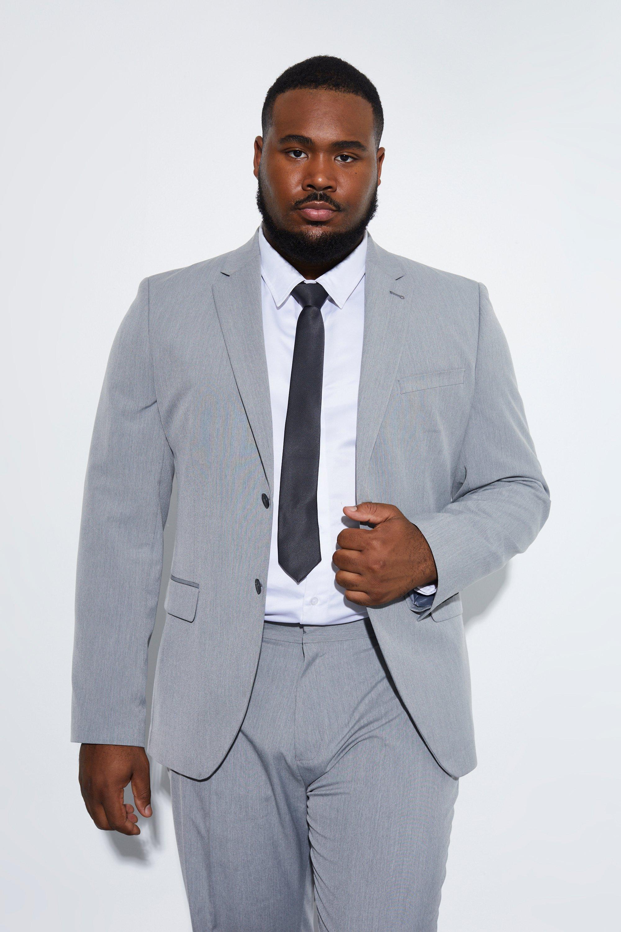 Plus size hotsell mens formal wear