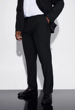 Plus Slim Suit Trousers black