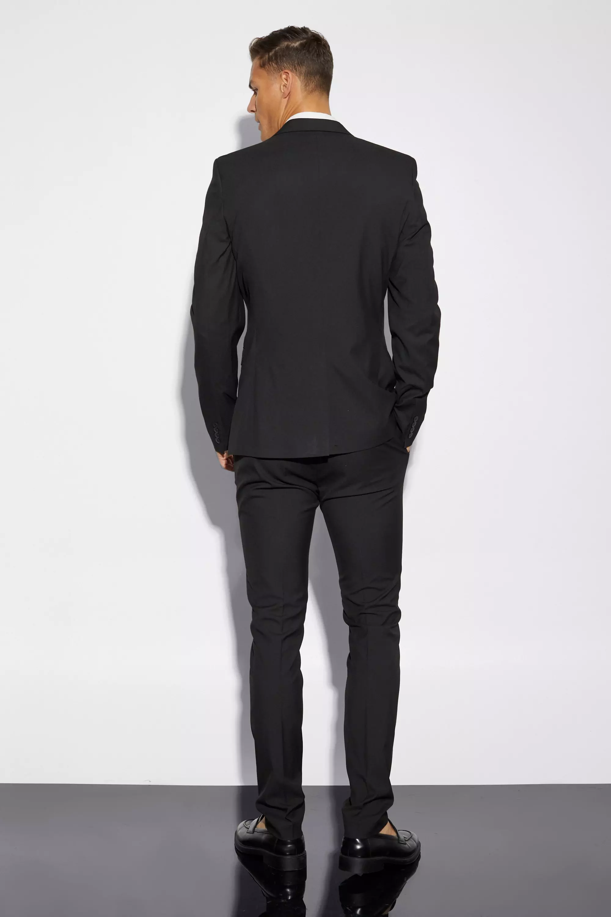 Tall Skinny Single Breasted Suit Jacket boohooMAN