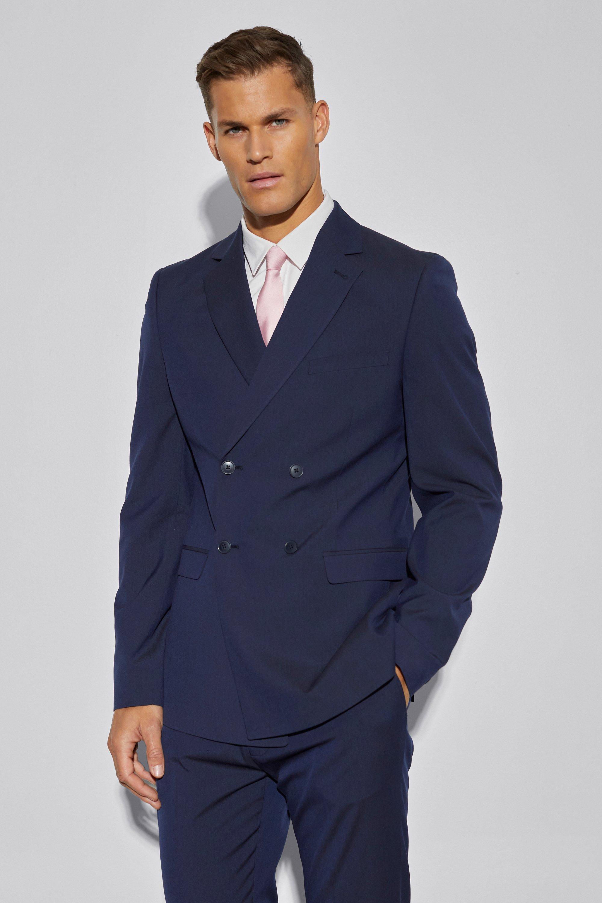 boohooMAN Men's Slim Single Breasted Suit Jacket