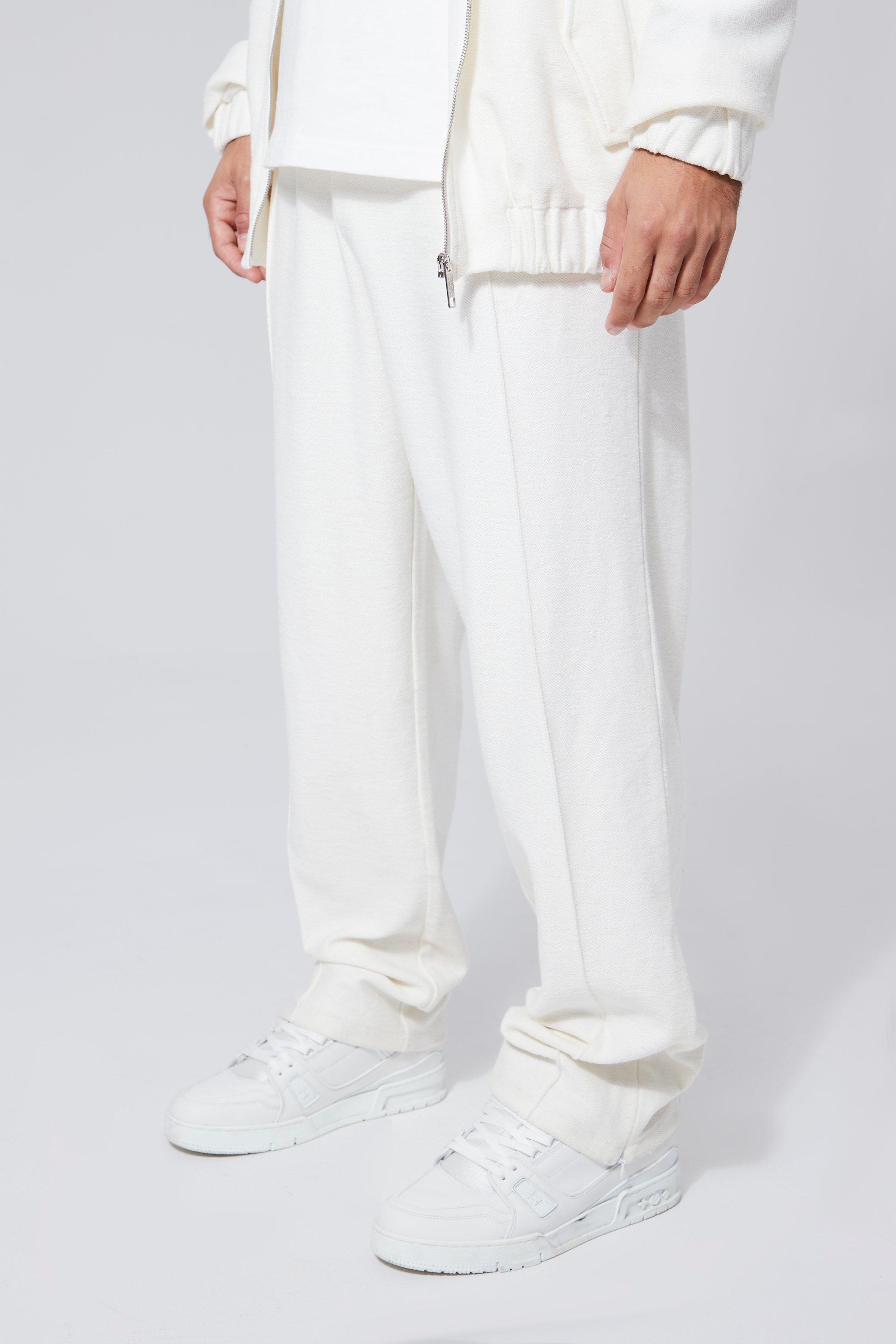 Zip discount hem joggers