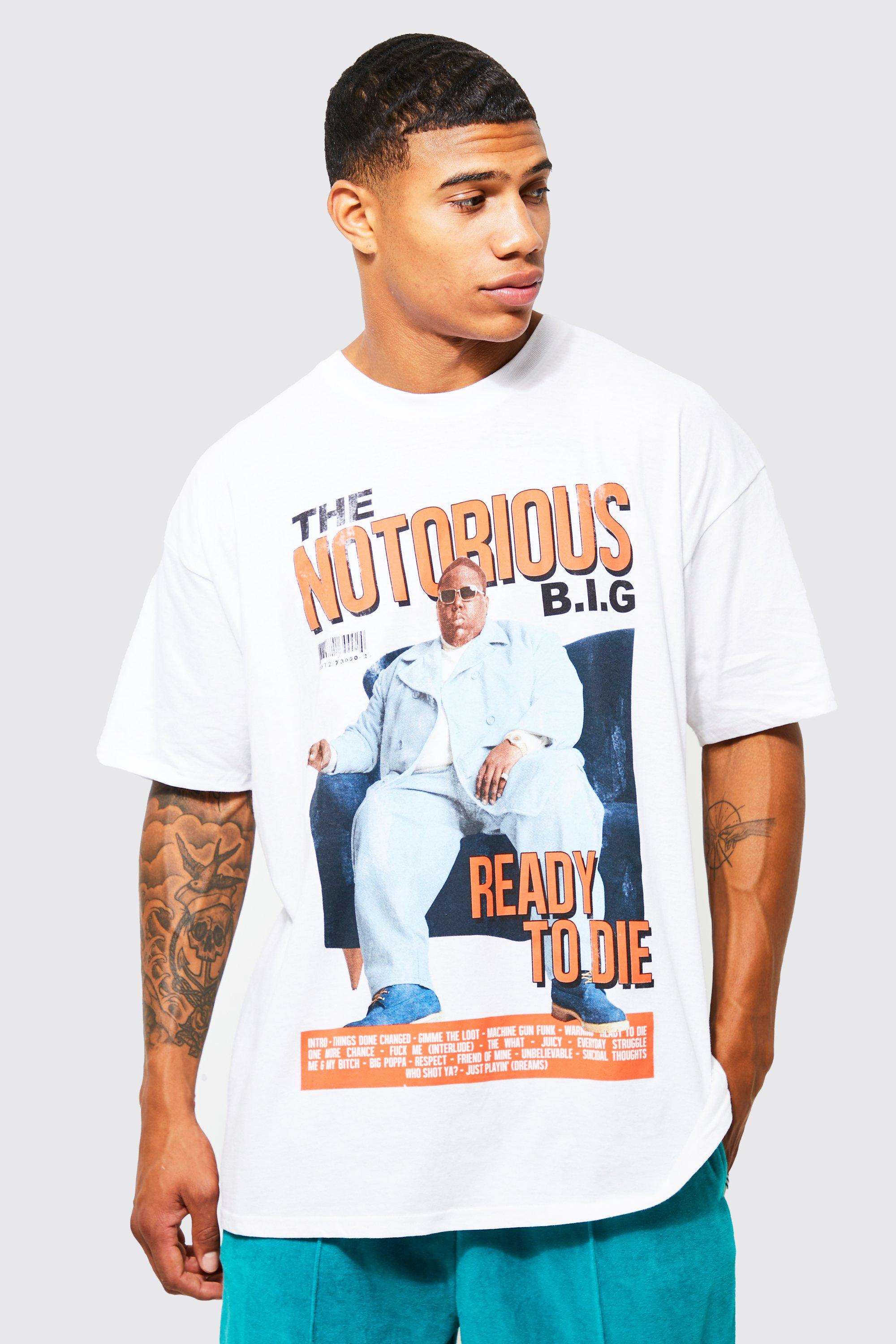 Oversized Biggie Poster License T-shirt