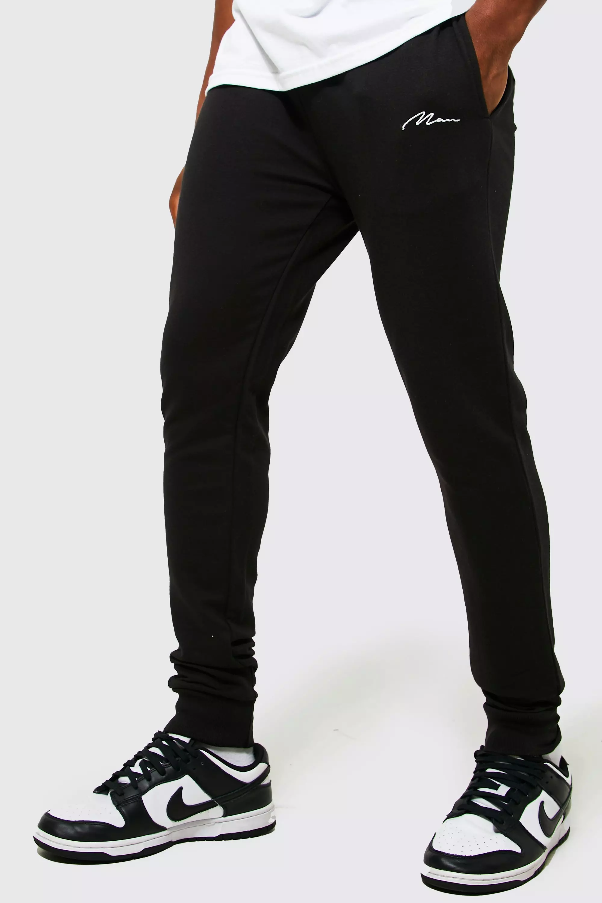 Black Man Signature Super Skinny Fit Jogger