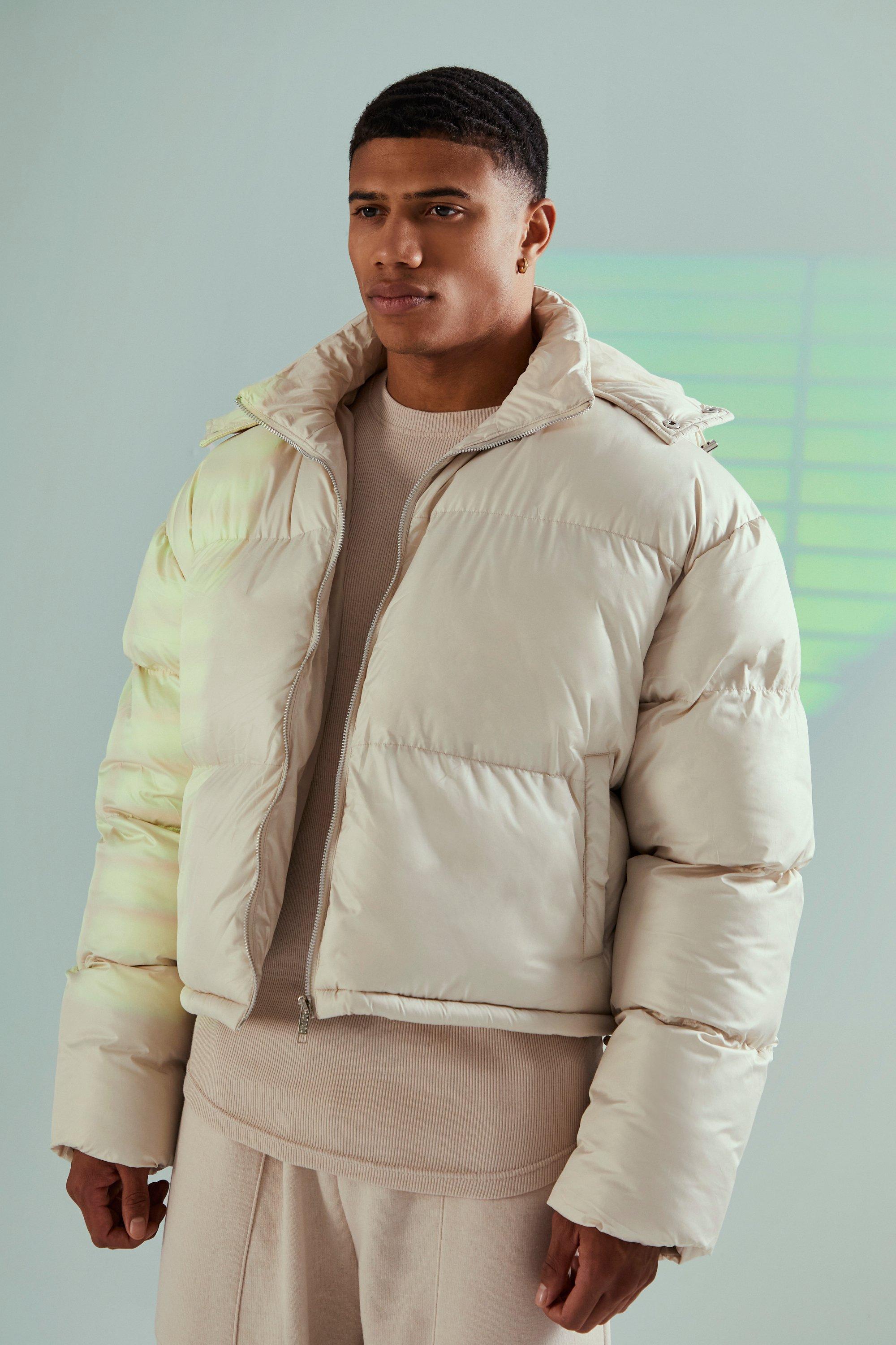 Oversized mens puffer outlet jacket