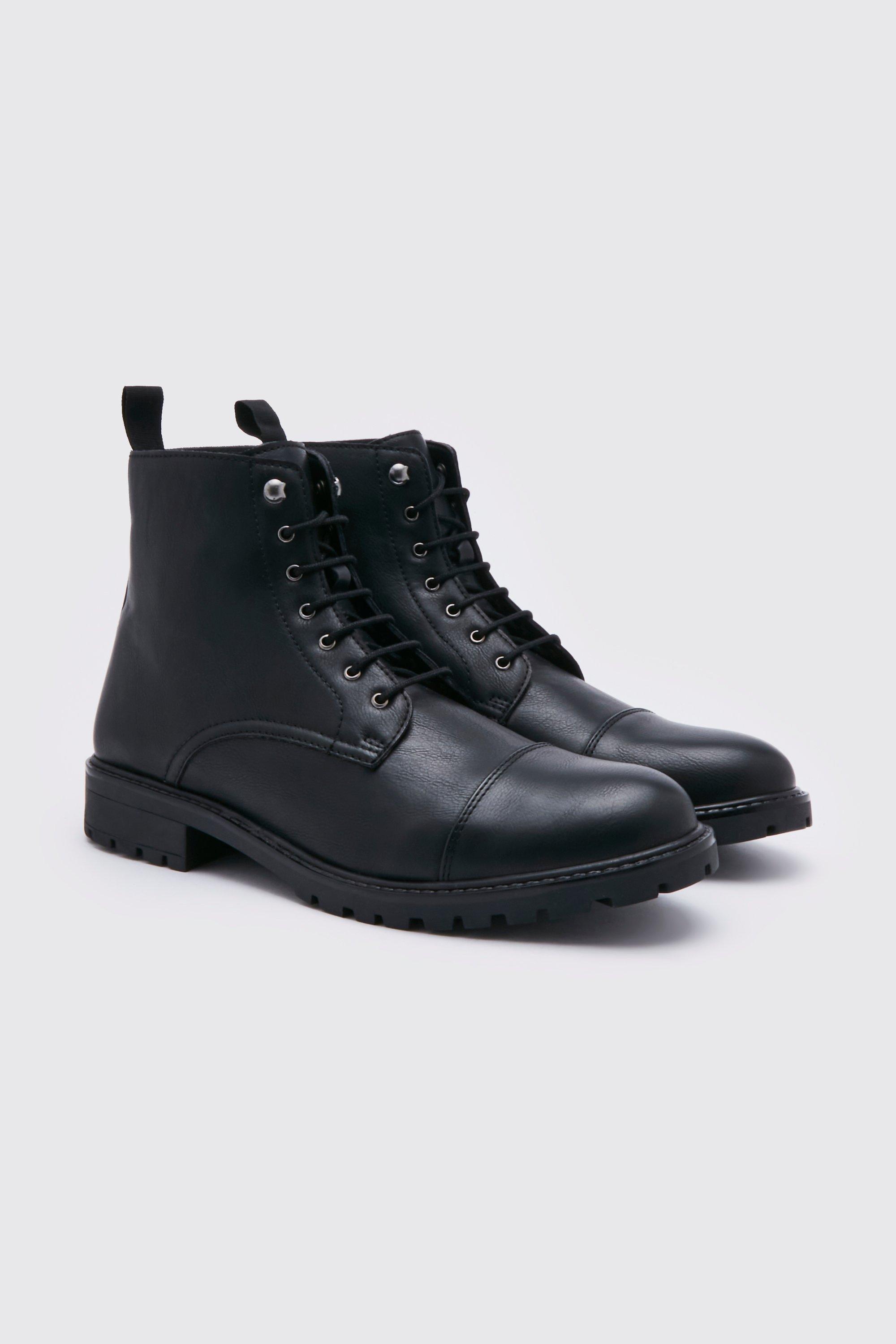 Boohooman boots best sale