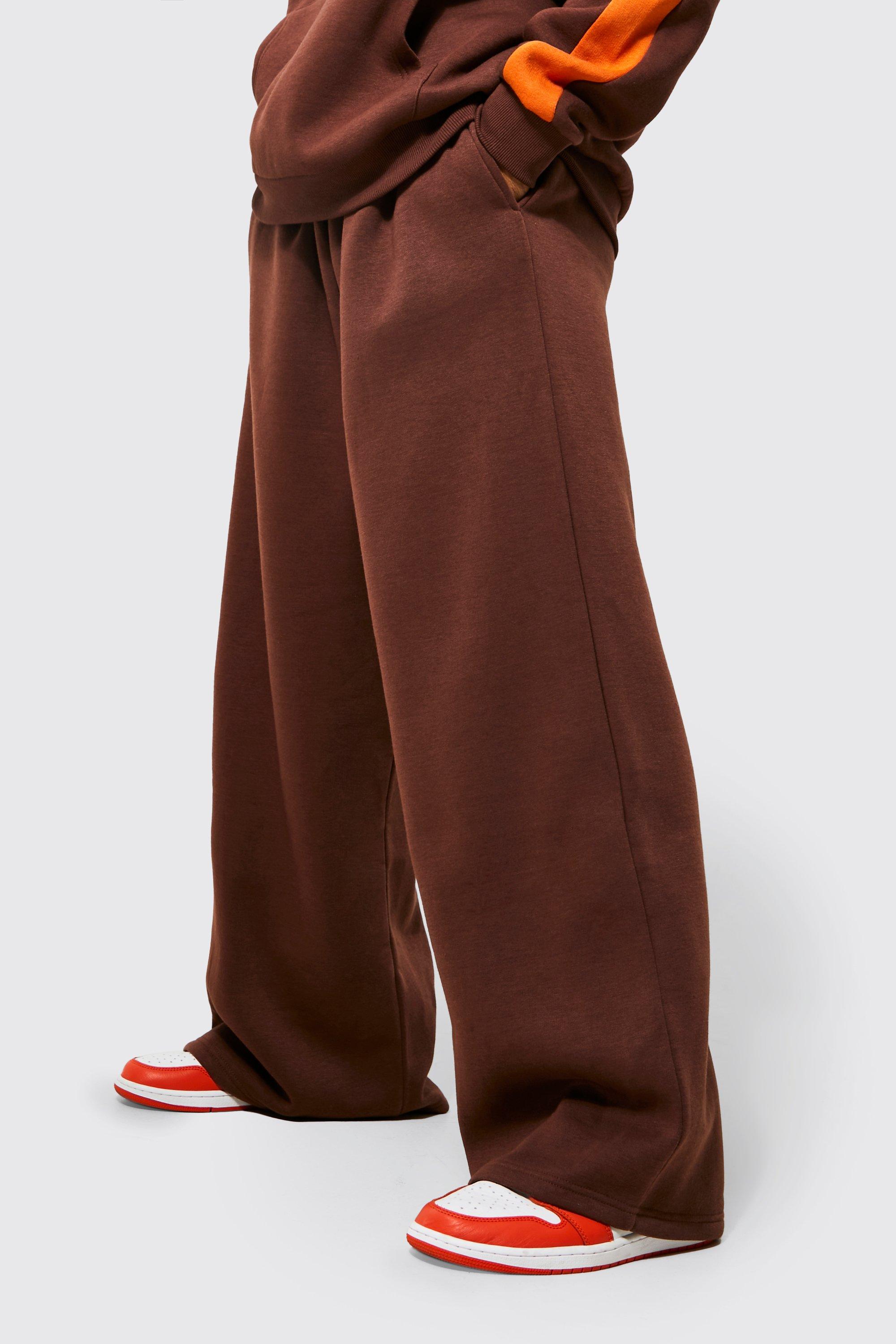 Wide leg 2024 sweatpants for men