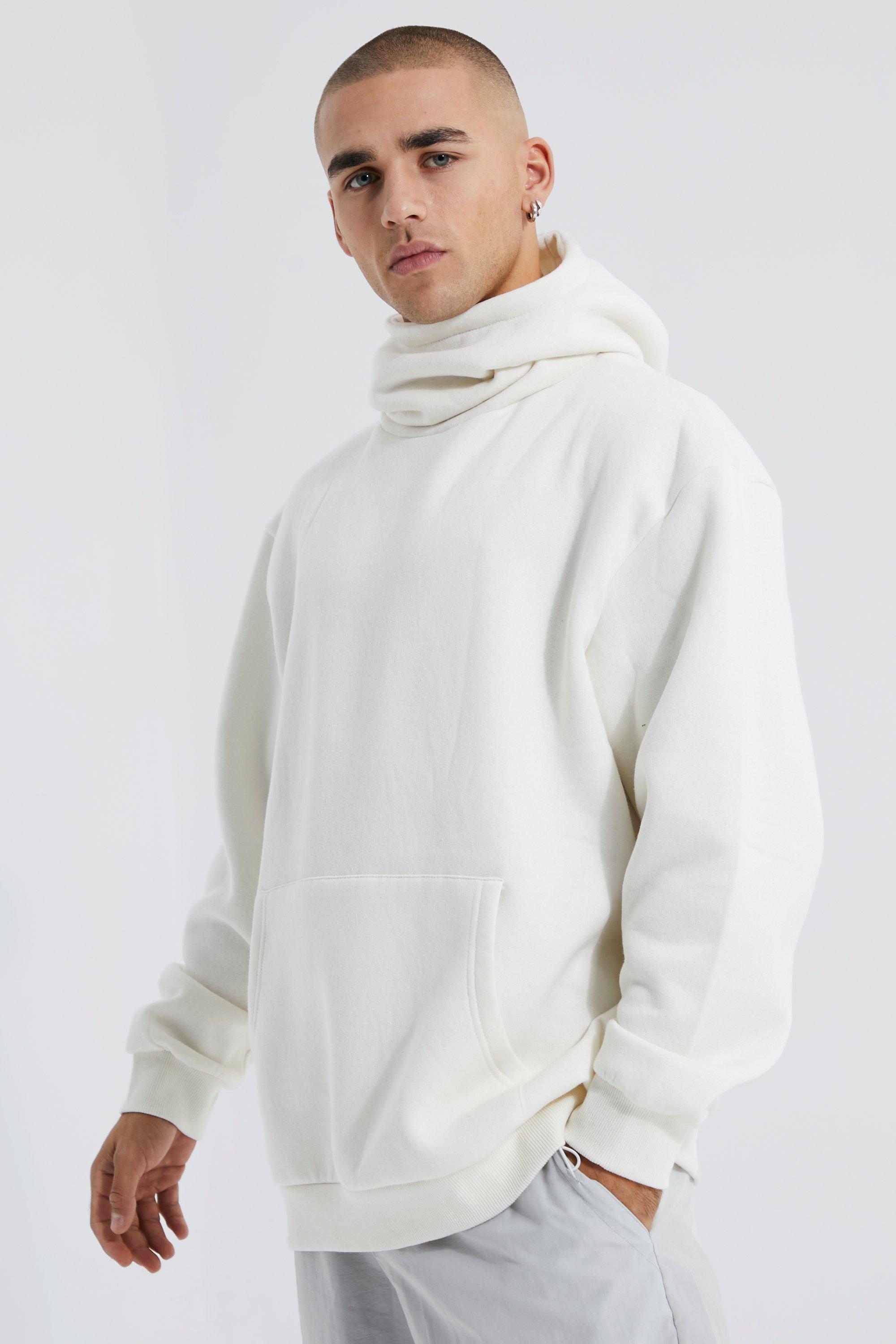 High Neck Oversized Hoodie