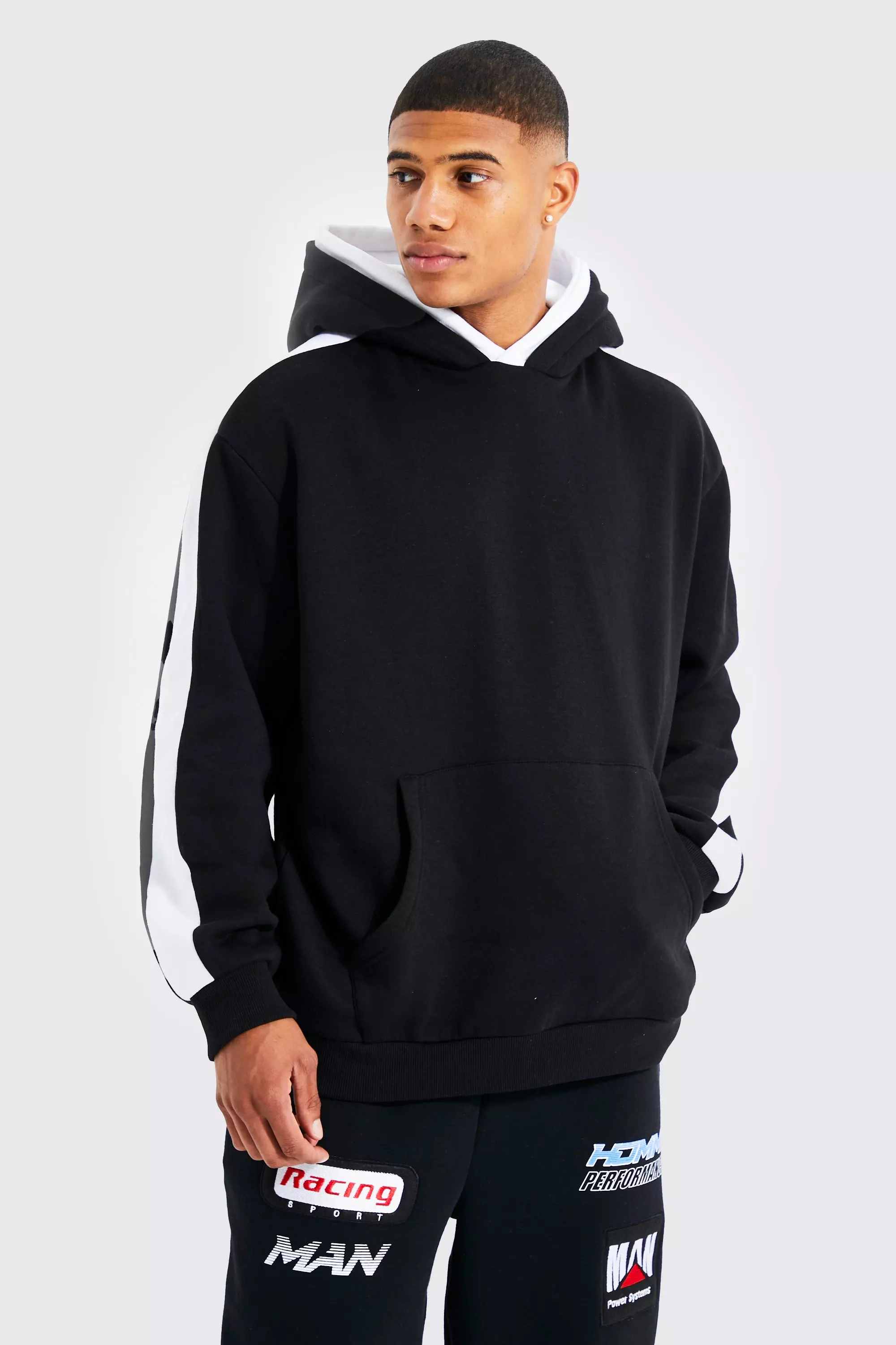 Mens hoodies boohooman 2025