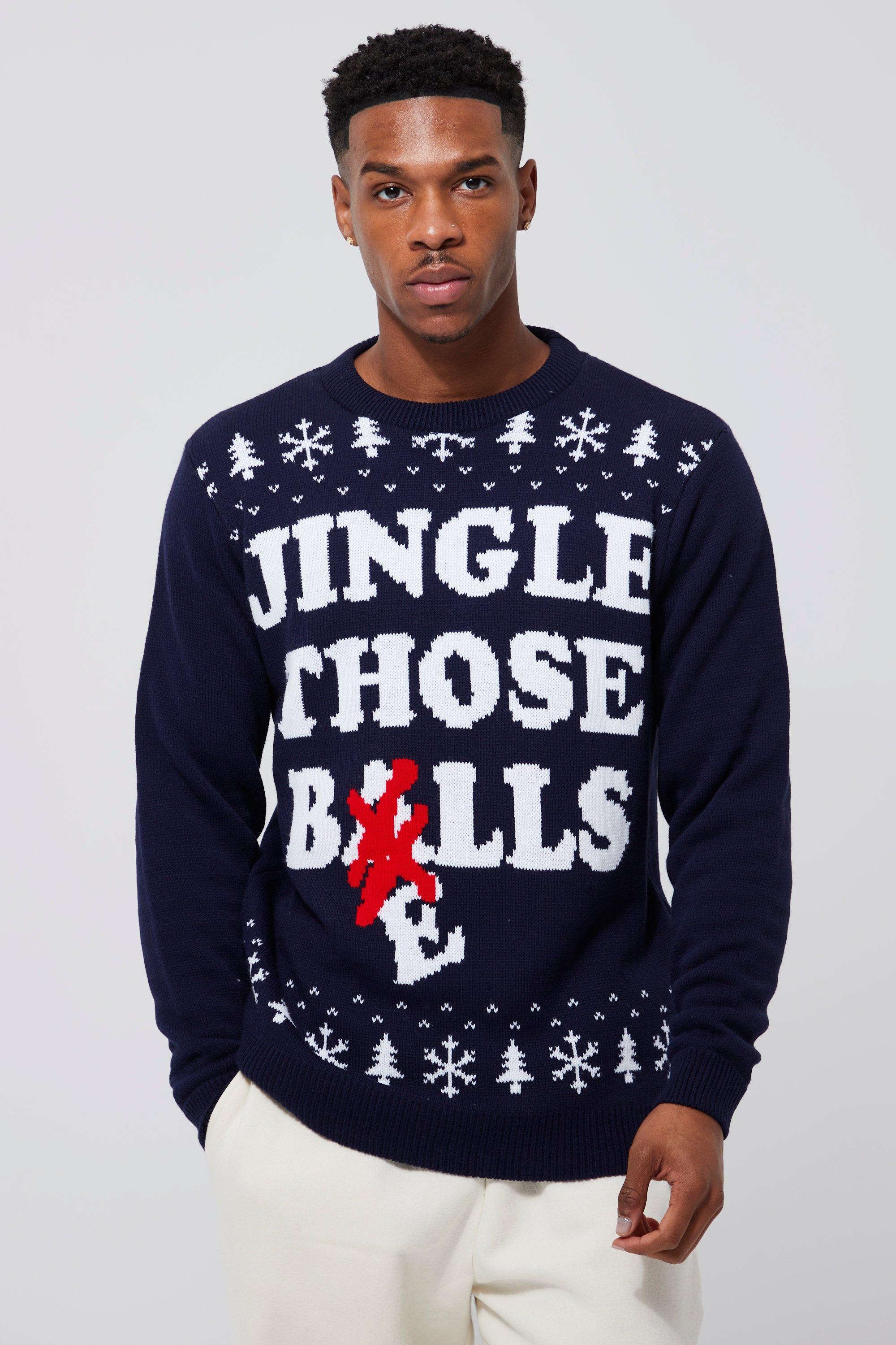 Christmas jumpers funny clearance mens