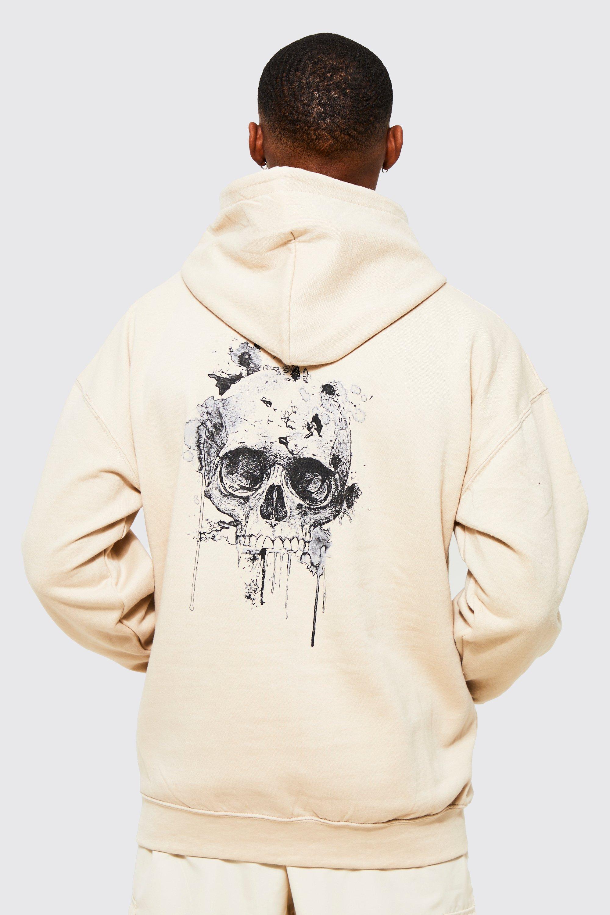 New York Giants Hoodie Skull For Halloween Graphic - Reallgraphics