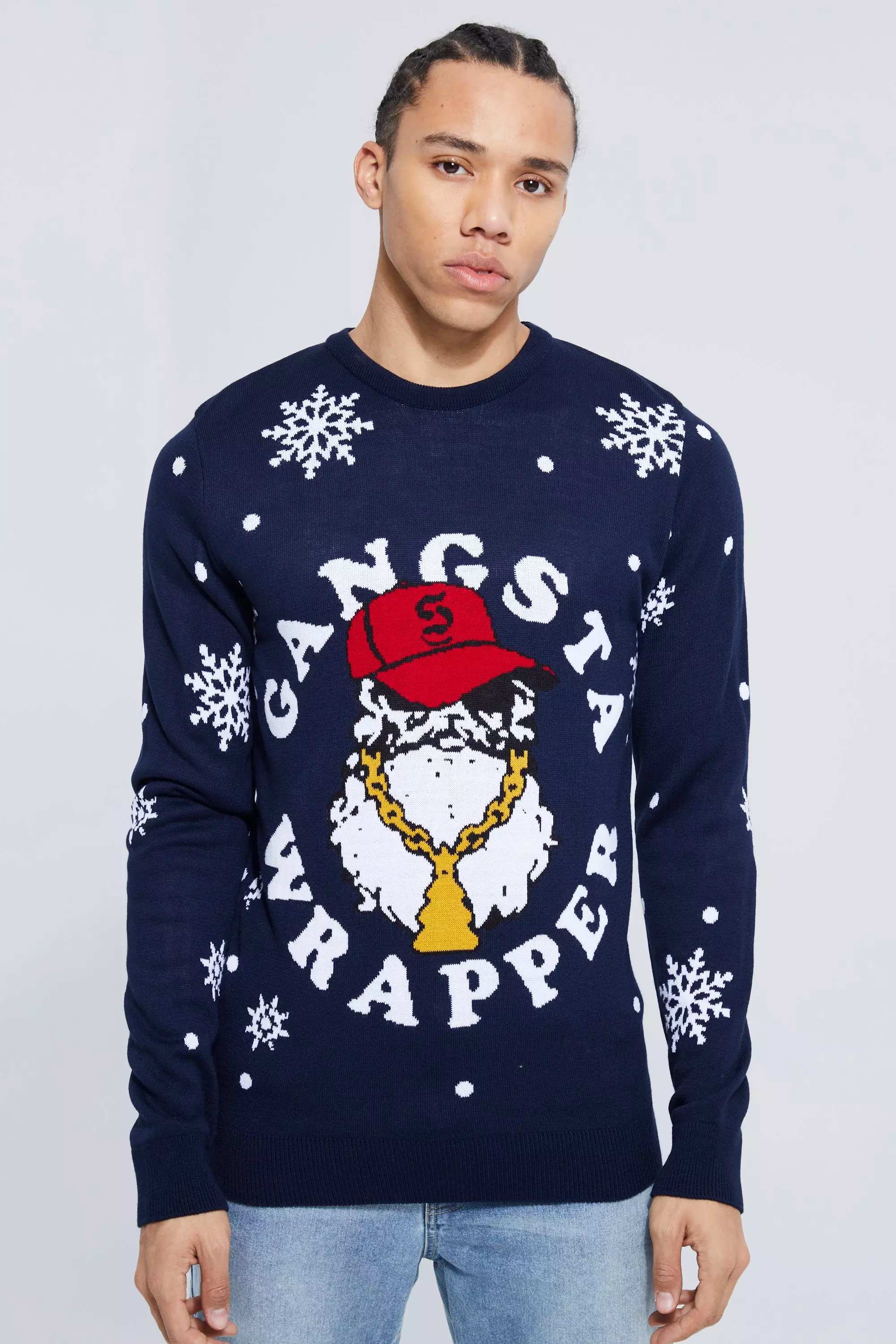 Gangsta christmas jumper sale