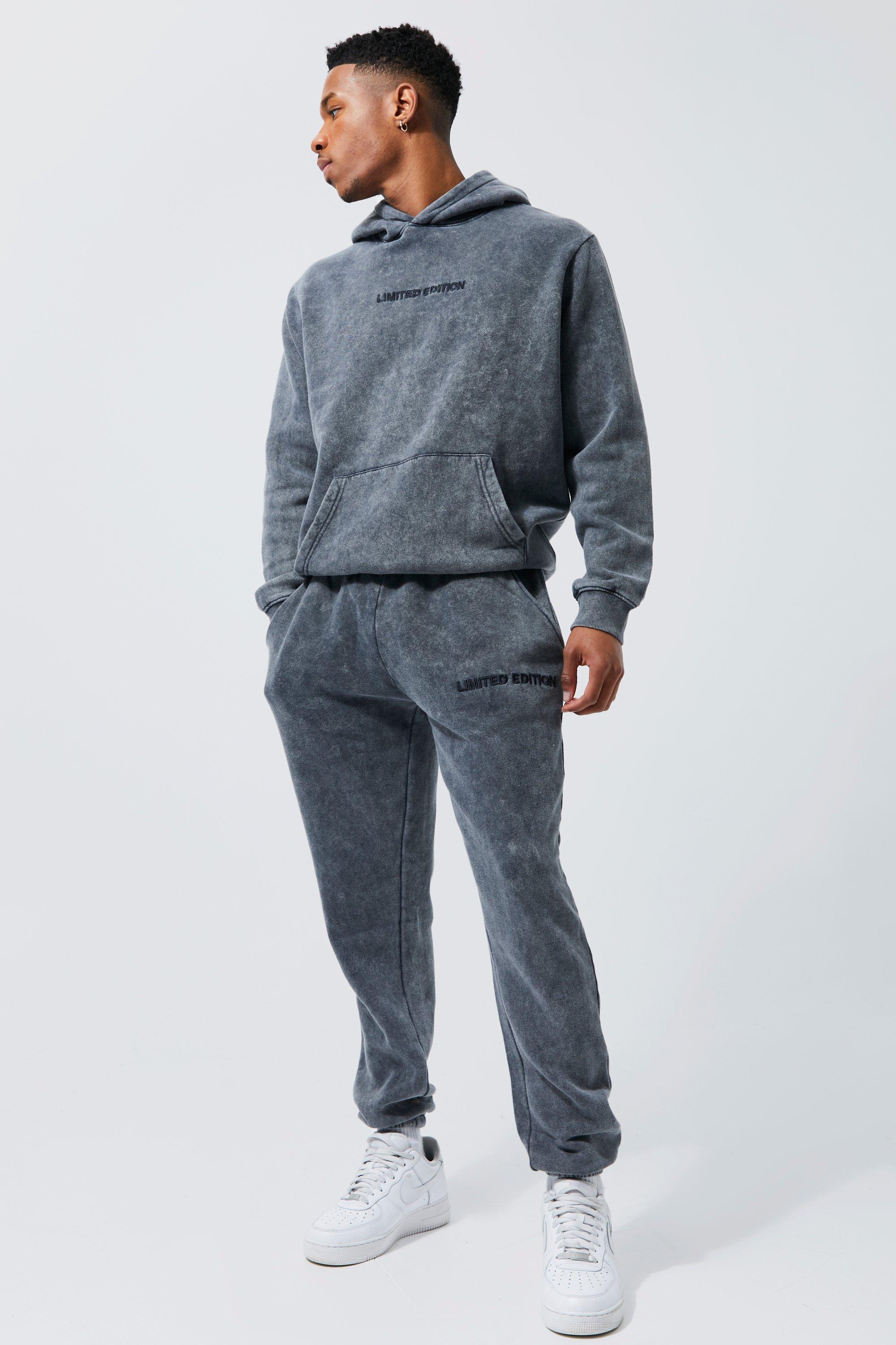 Boohooman store grey tracksuit