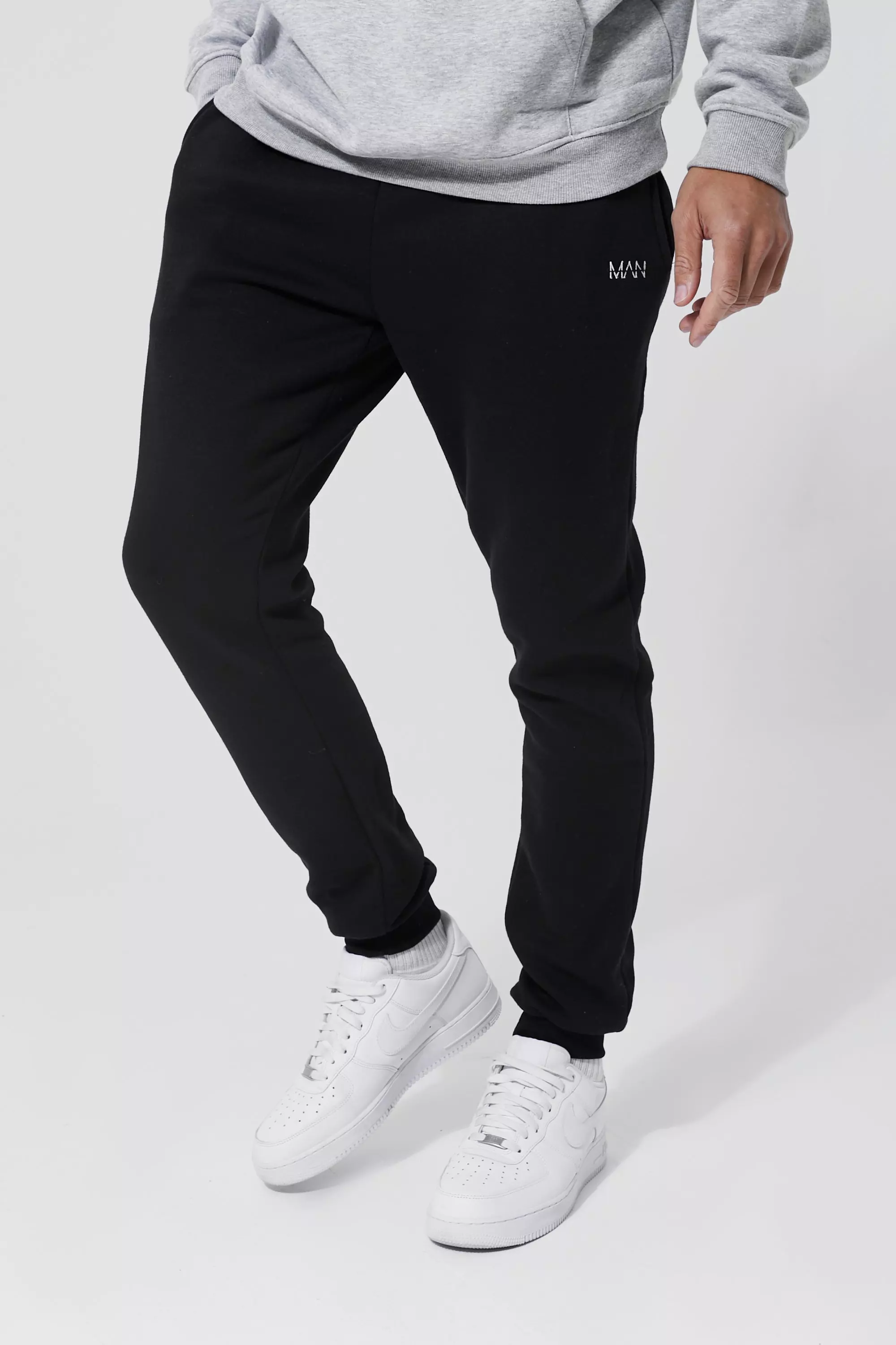Tall slim fit joggers mens outlet