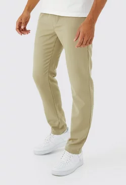 Slim Comfort Stretch Jogger Waist Trousers taupe
