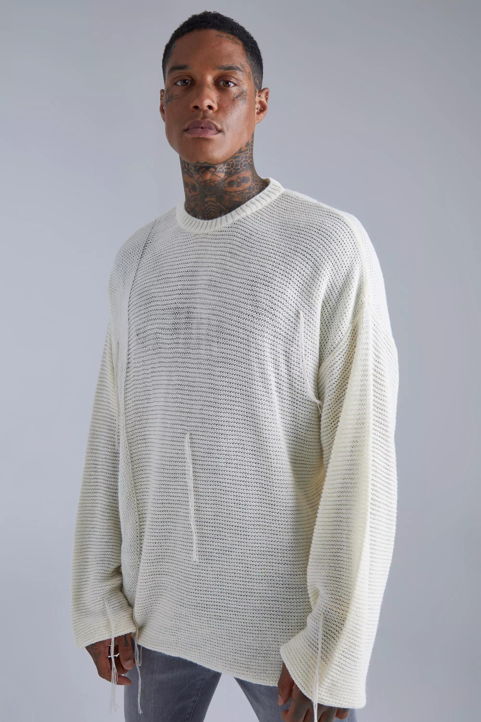 A baggy jumper best sale