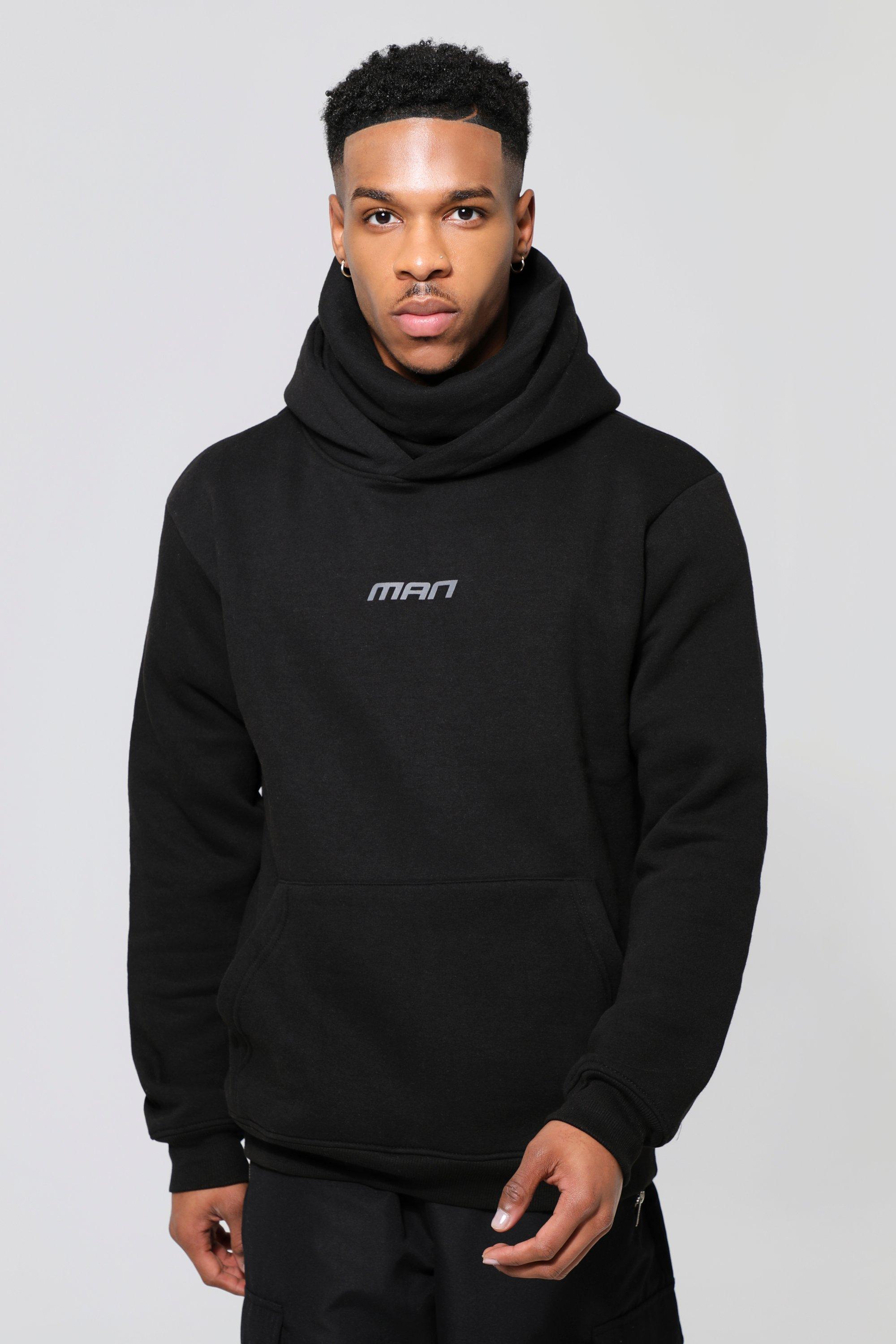 Man hoodie with online snood