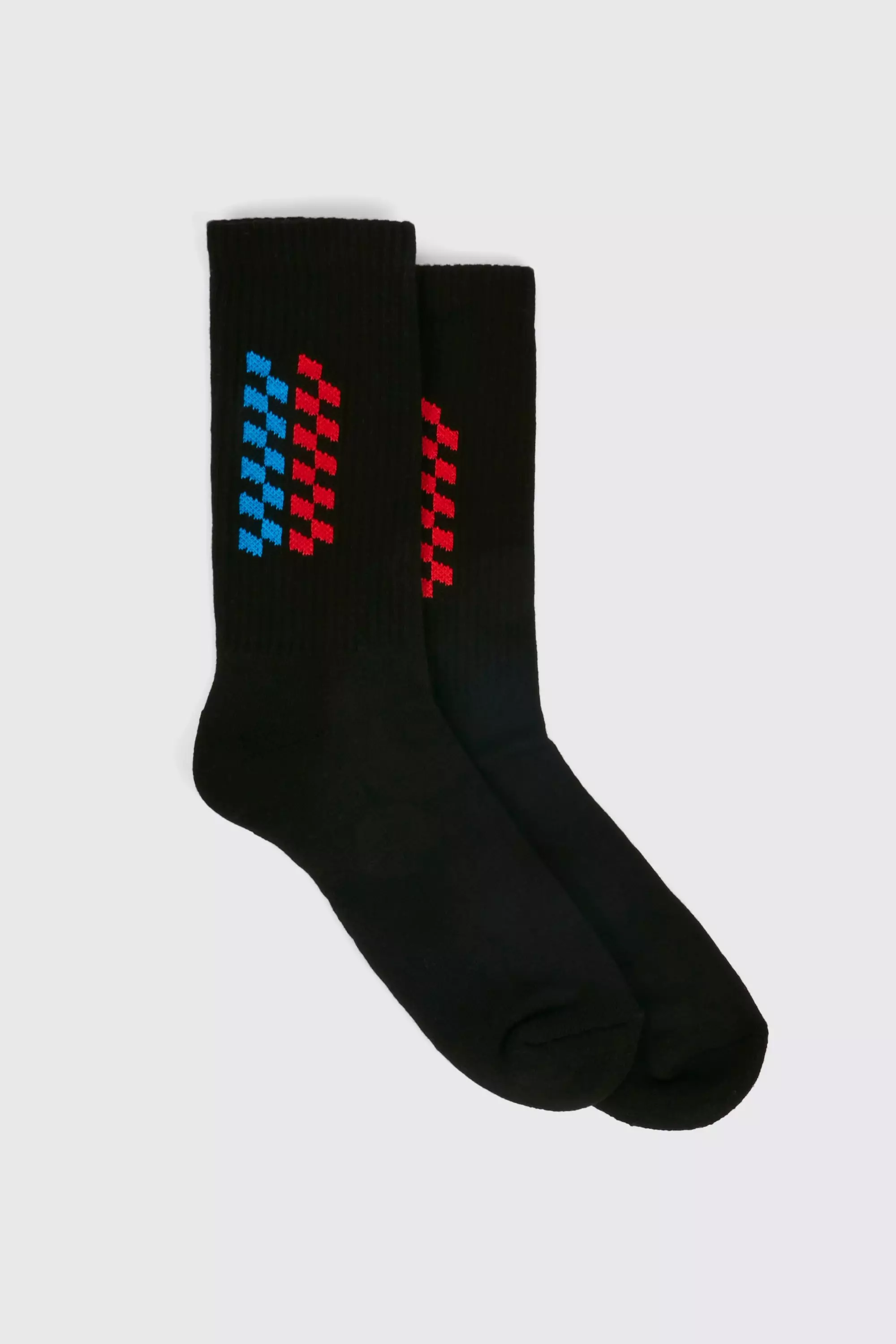 Black Embroidered Racing Point Sock alternative image