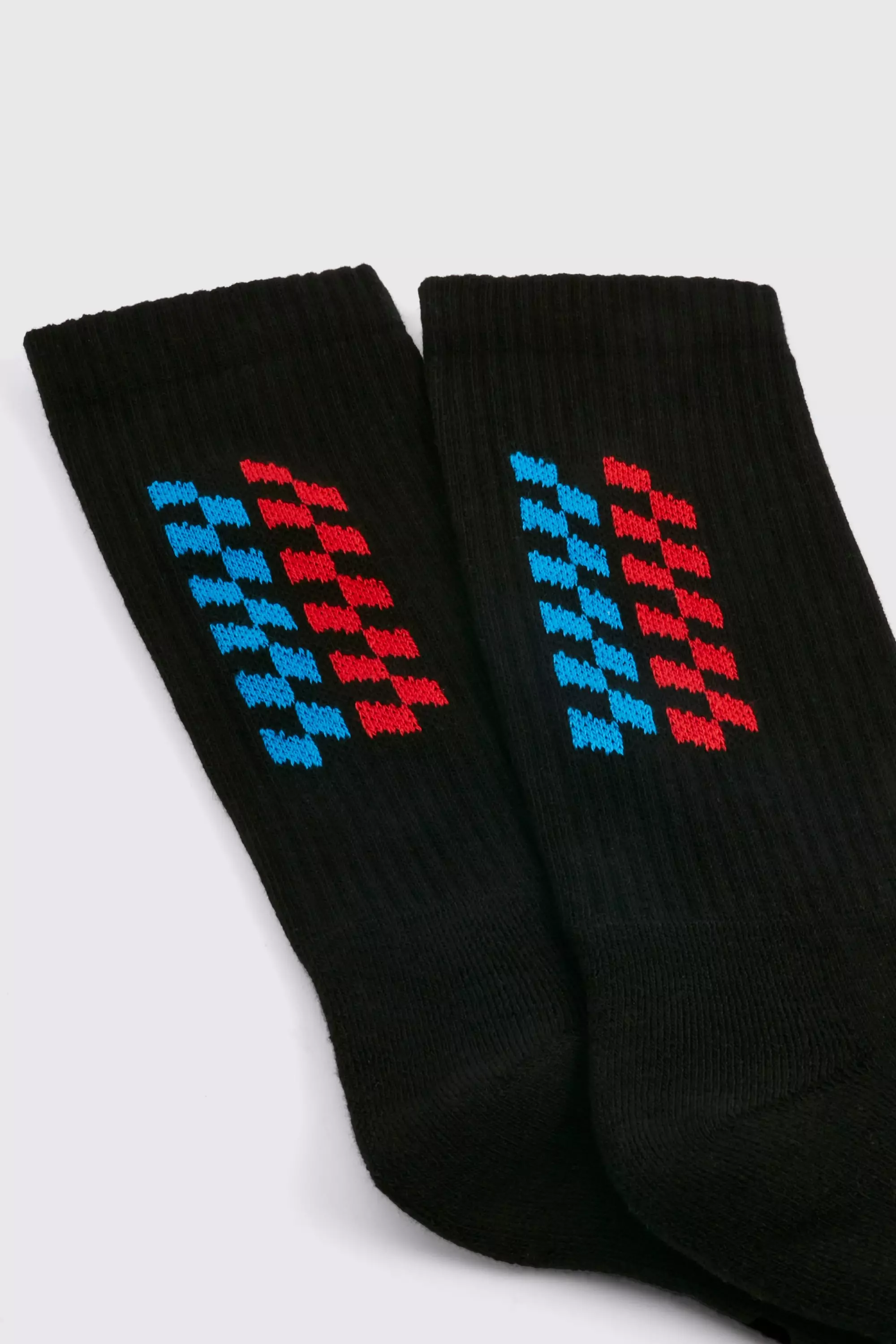 Black Embroidered Racing Point Sock alternative image