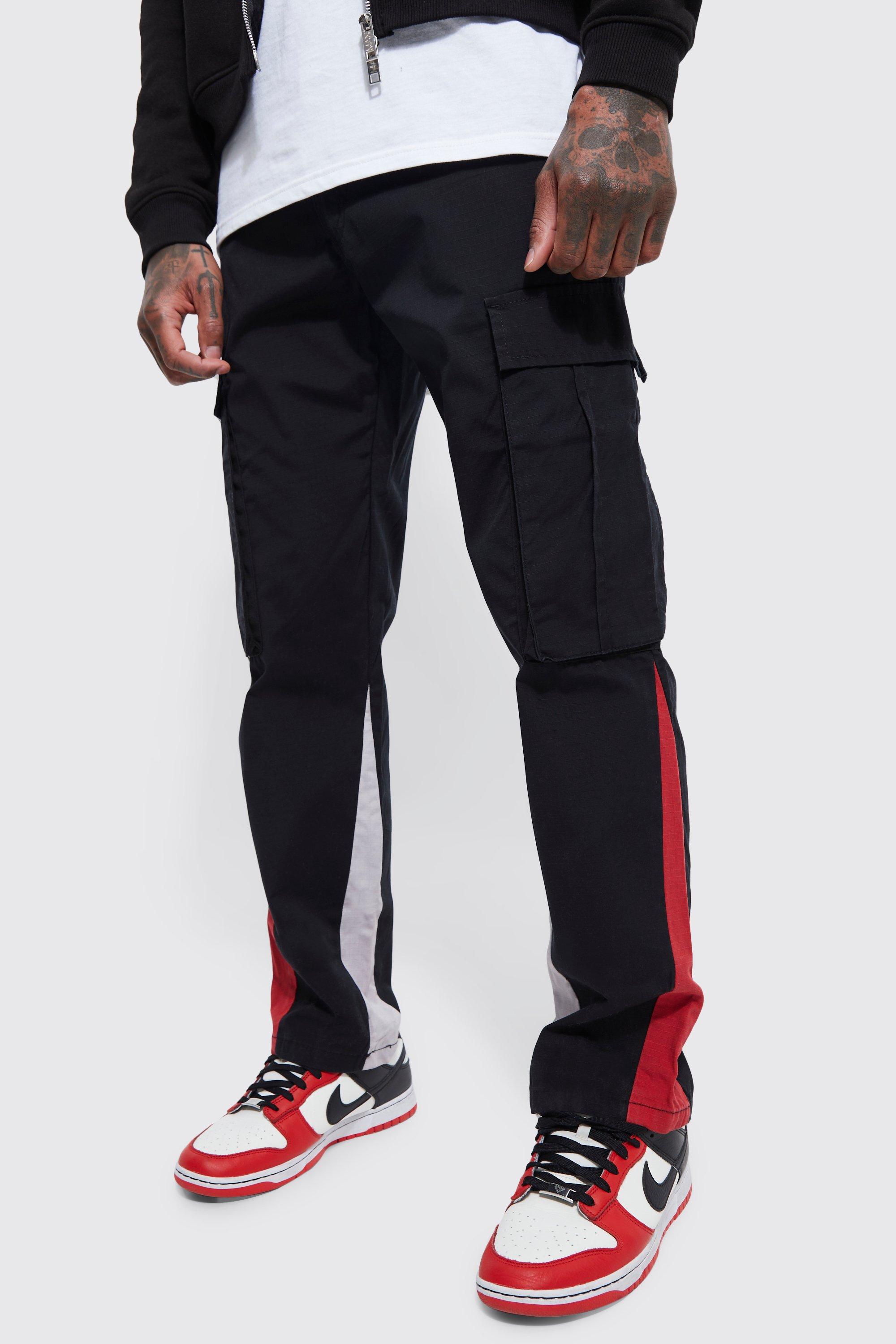 Tech Pants W/ Contrast Gussets