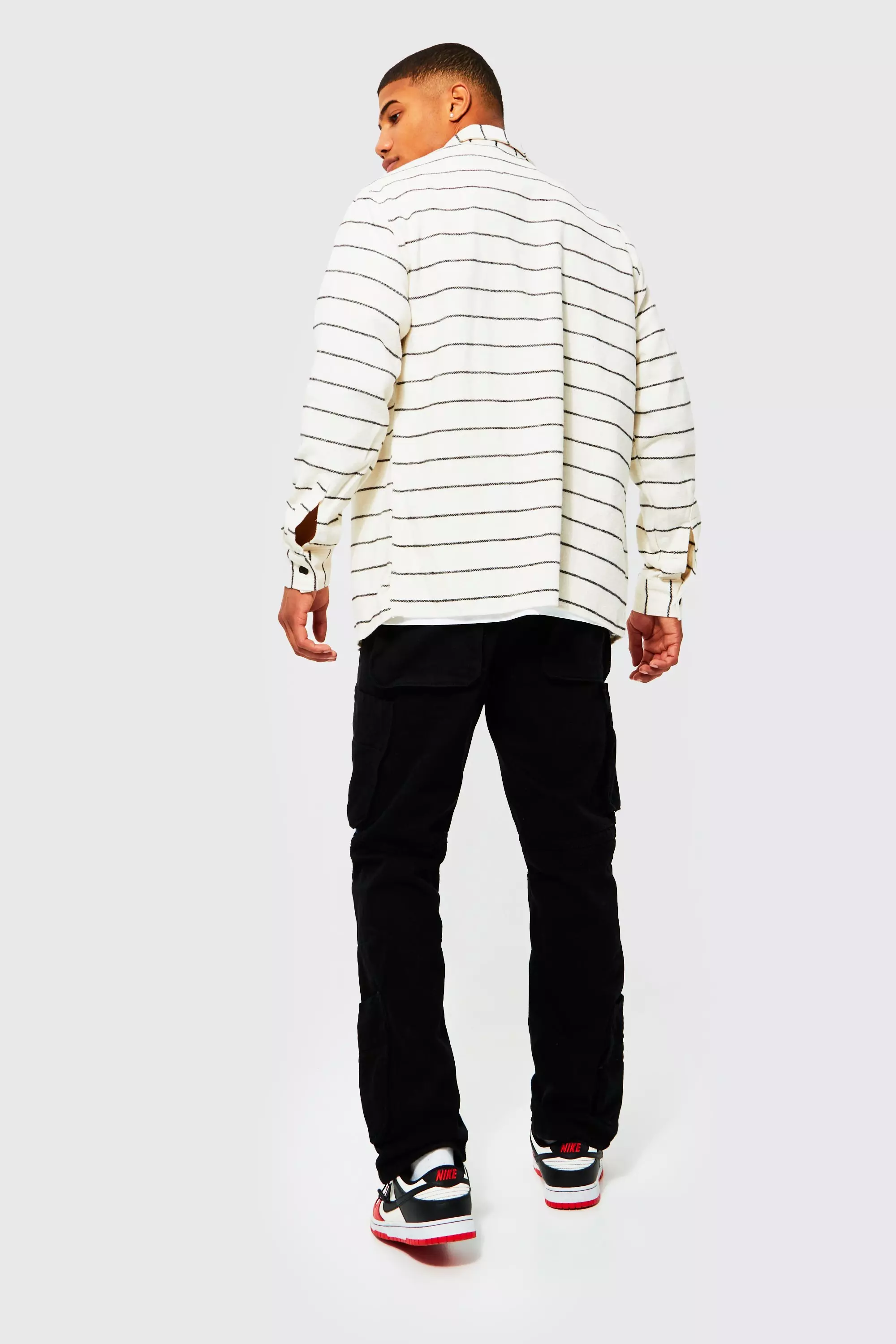 【BAON】[unisex] Mashuko Stripe Pocket Over Shirt 61u1sO2ai7L._UY350_.jpg