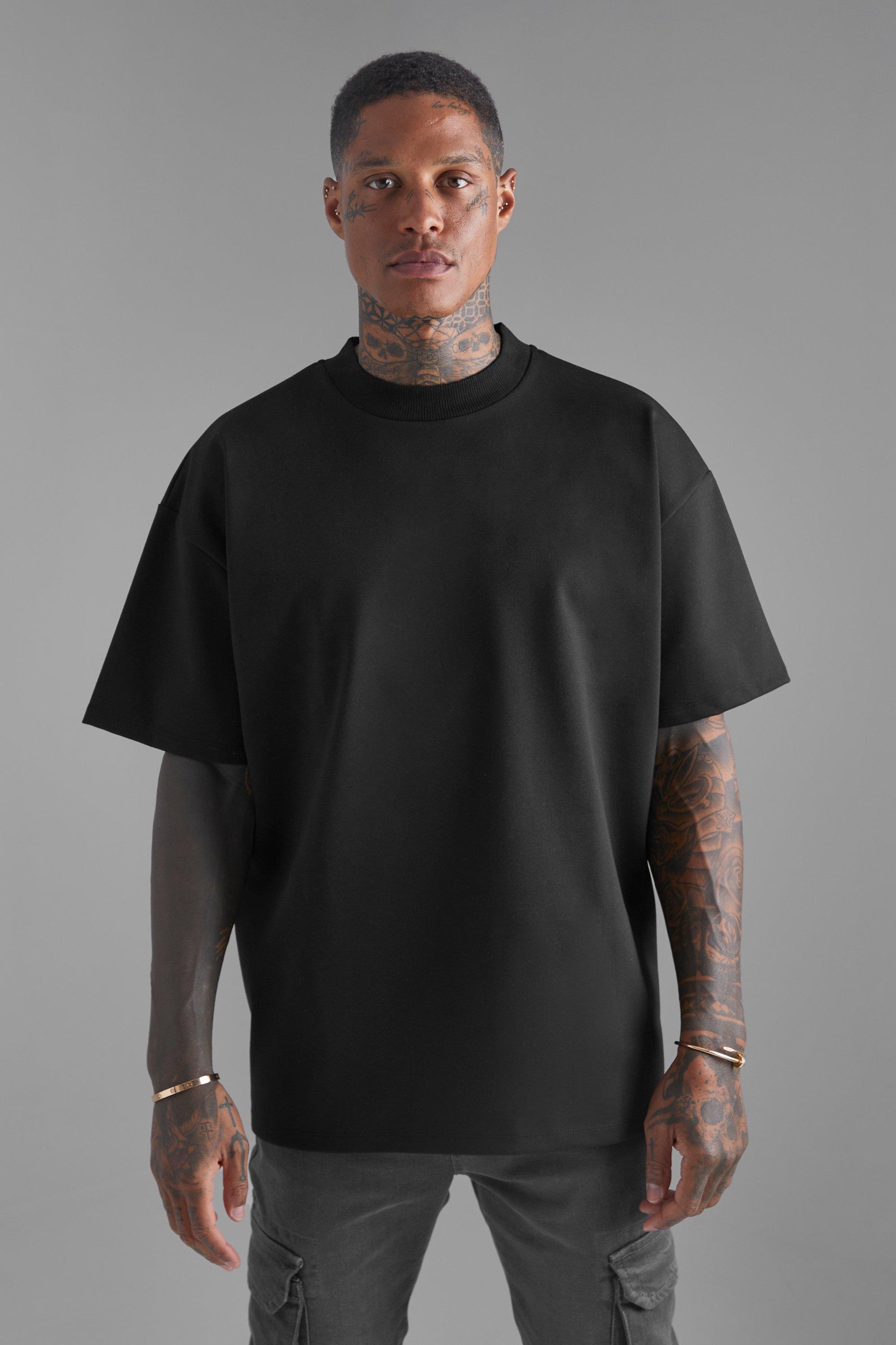 Blank Mesh Fitness Mens Oversized T Shirt Outdoor Hip Hop Streetwear Loose  Gym