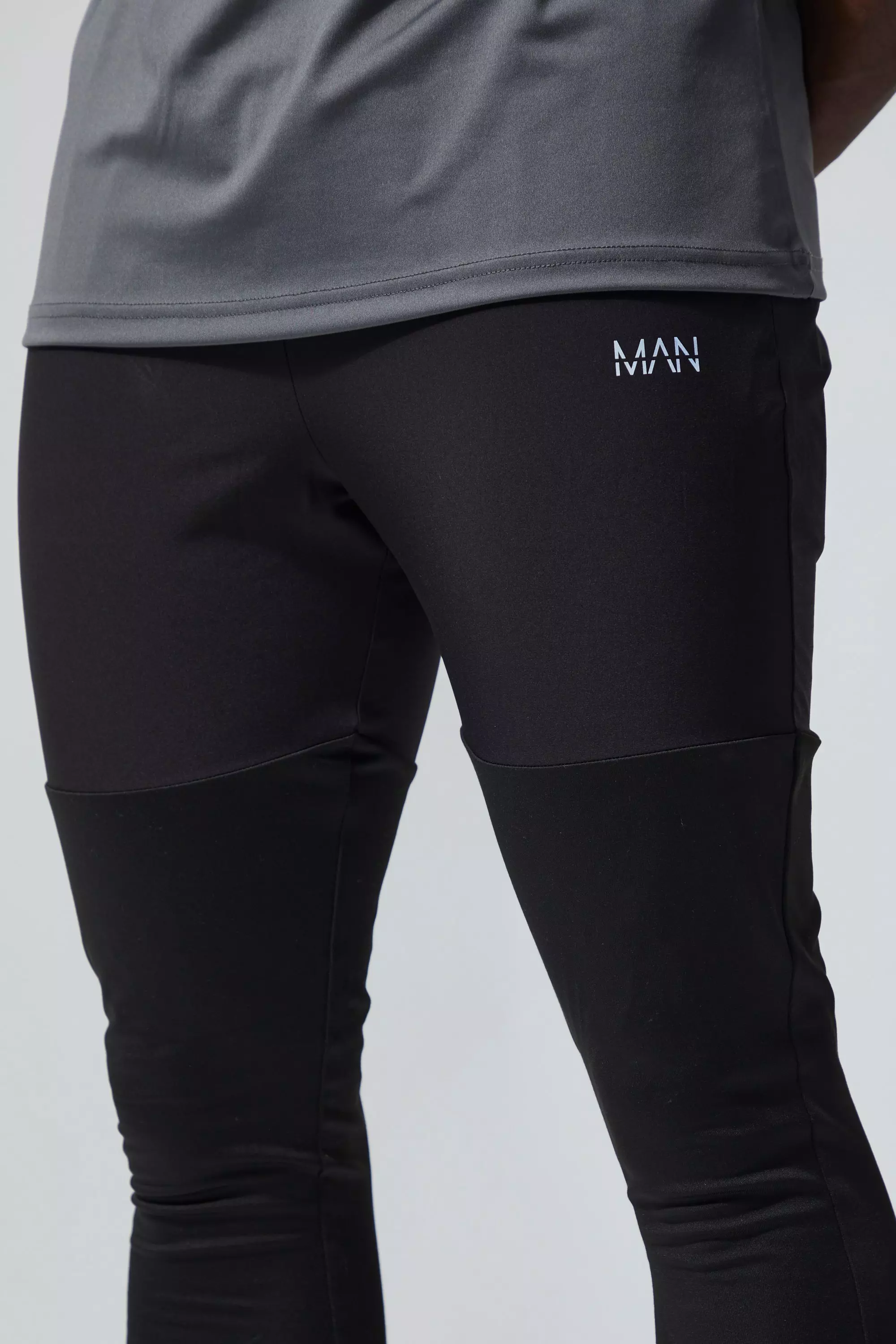 Black Man Active Performance Legging Track Pant alternative image