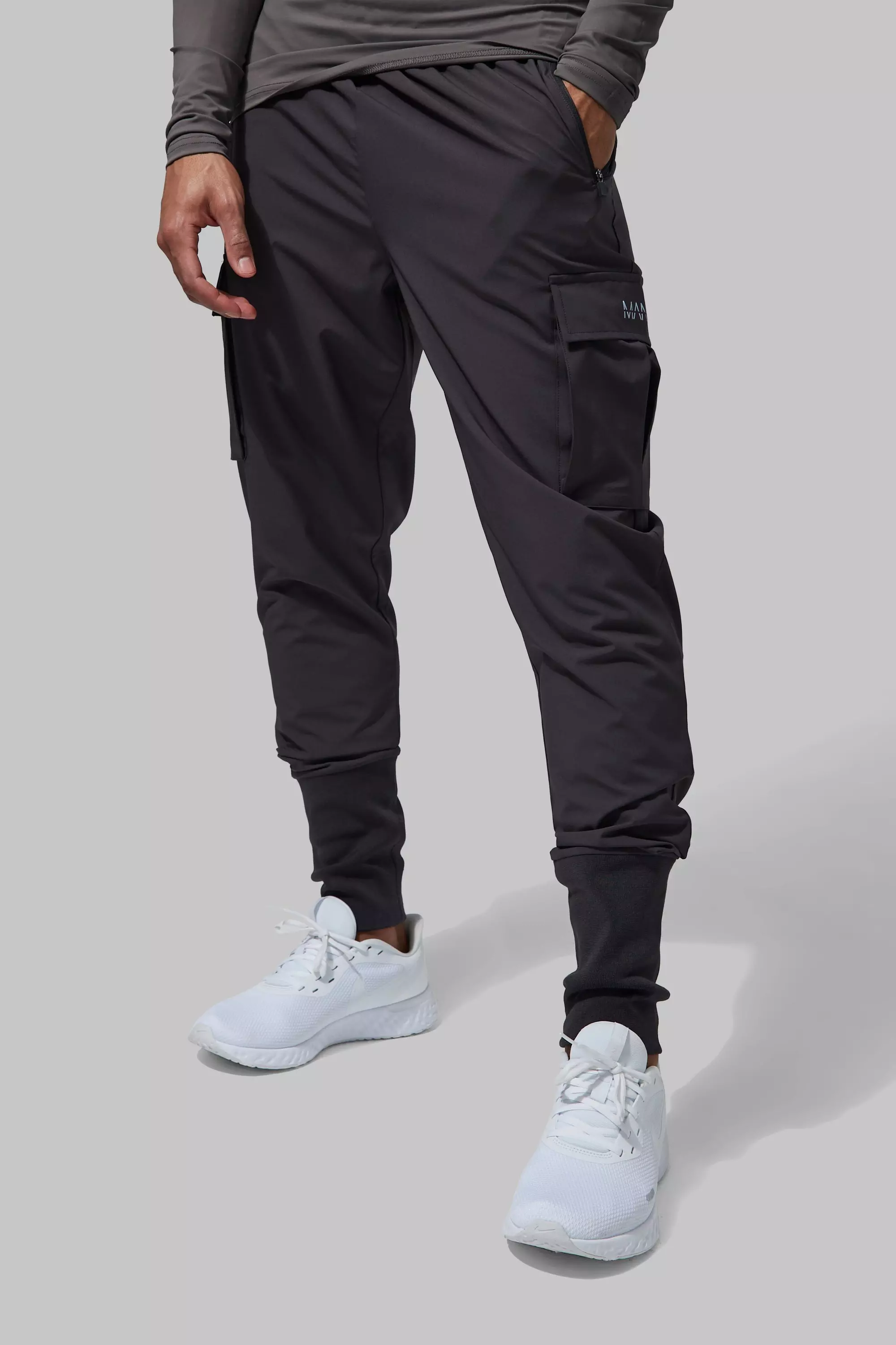 Long cuff joggers on sale