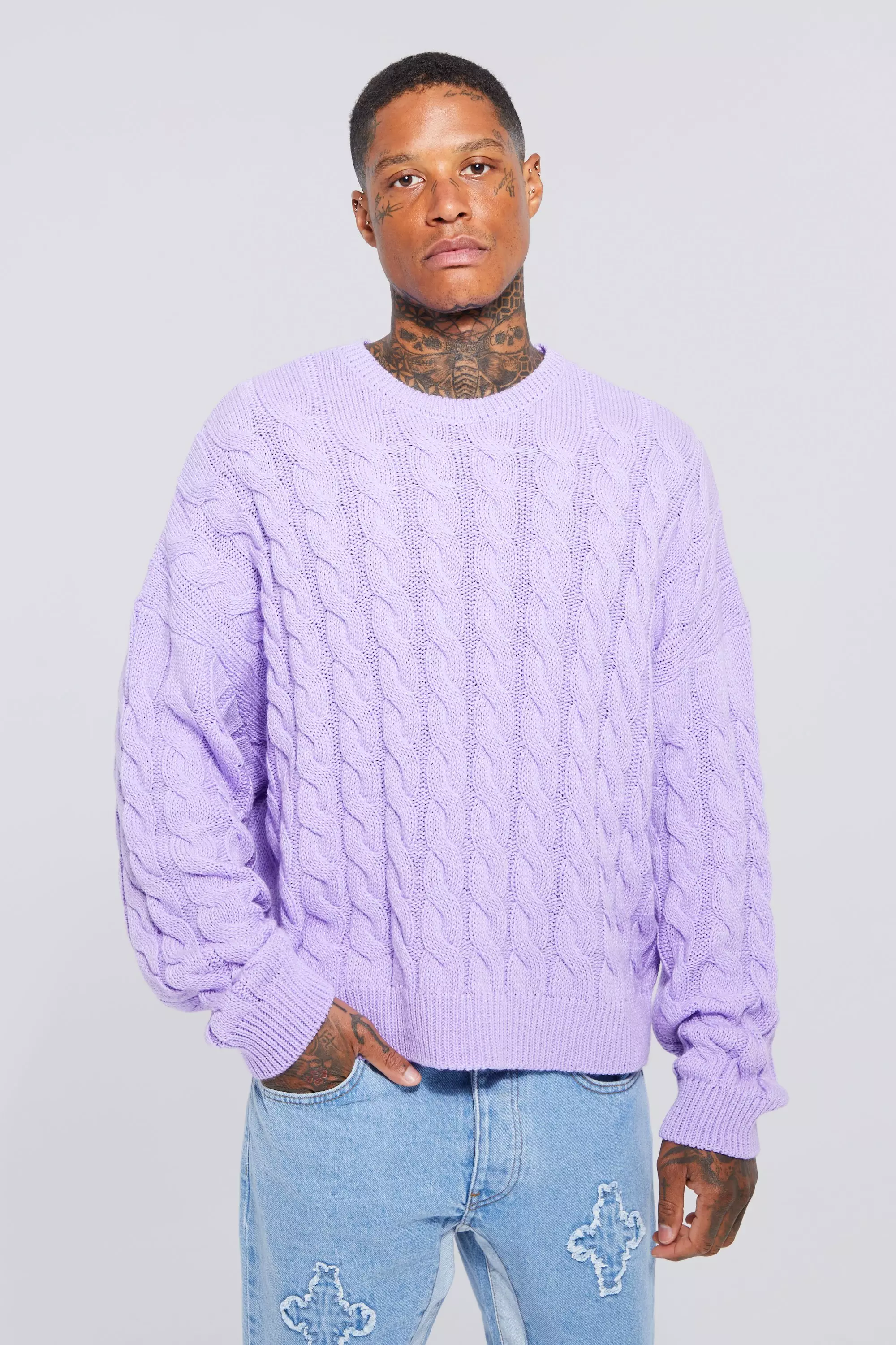 Fitted knit jumper best sale