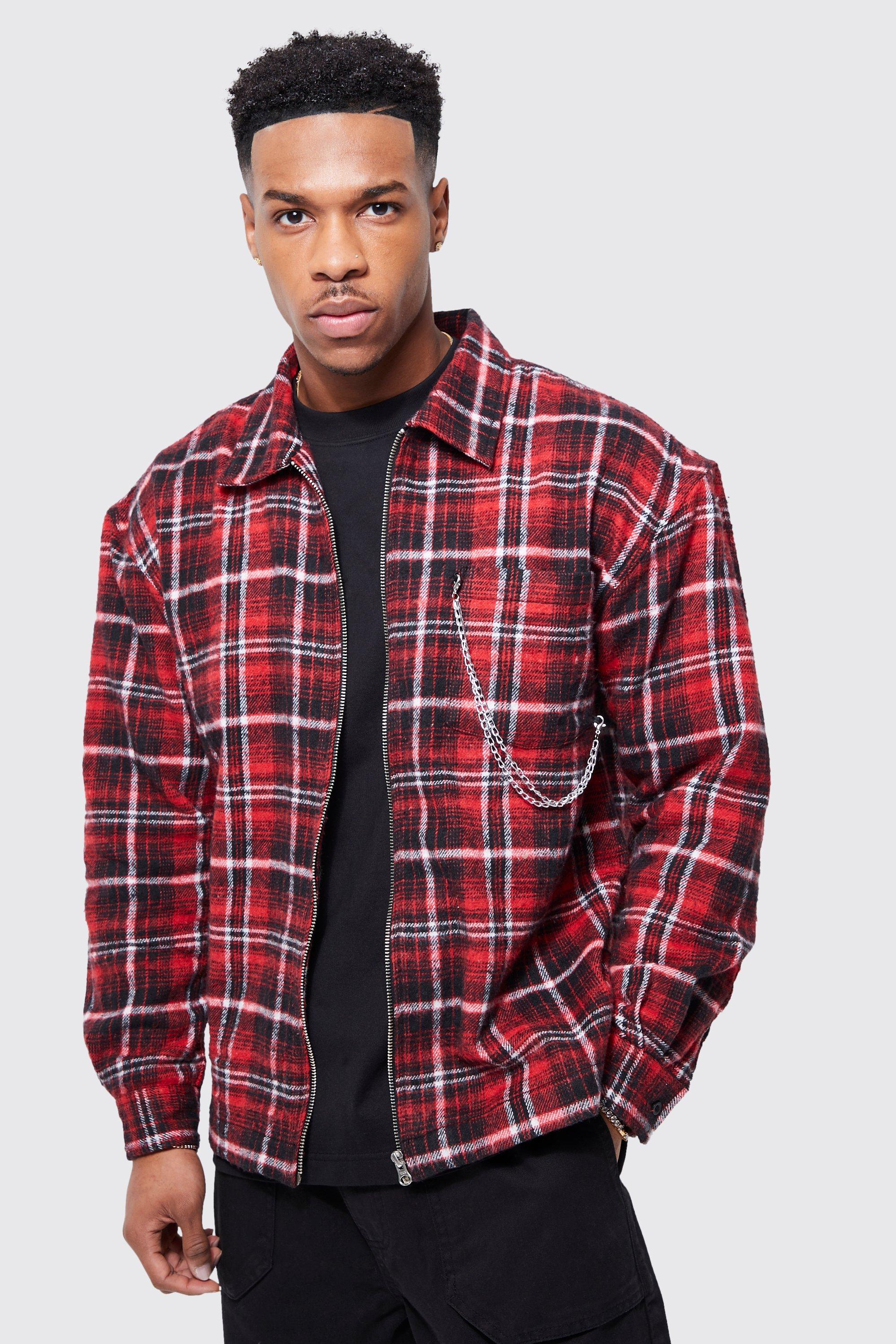 OVY Heavy Flannel Check Shirts L | tspea.org